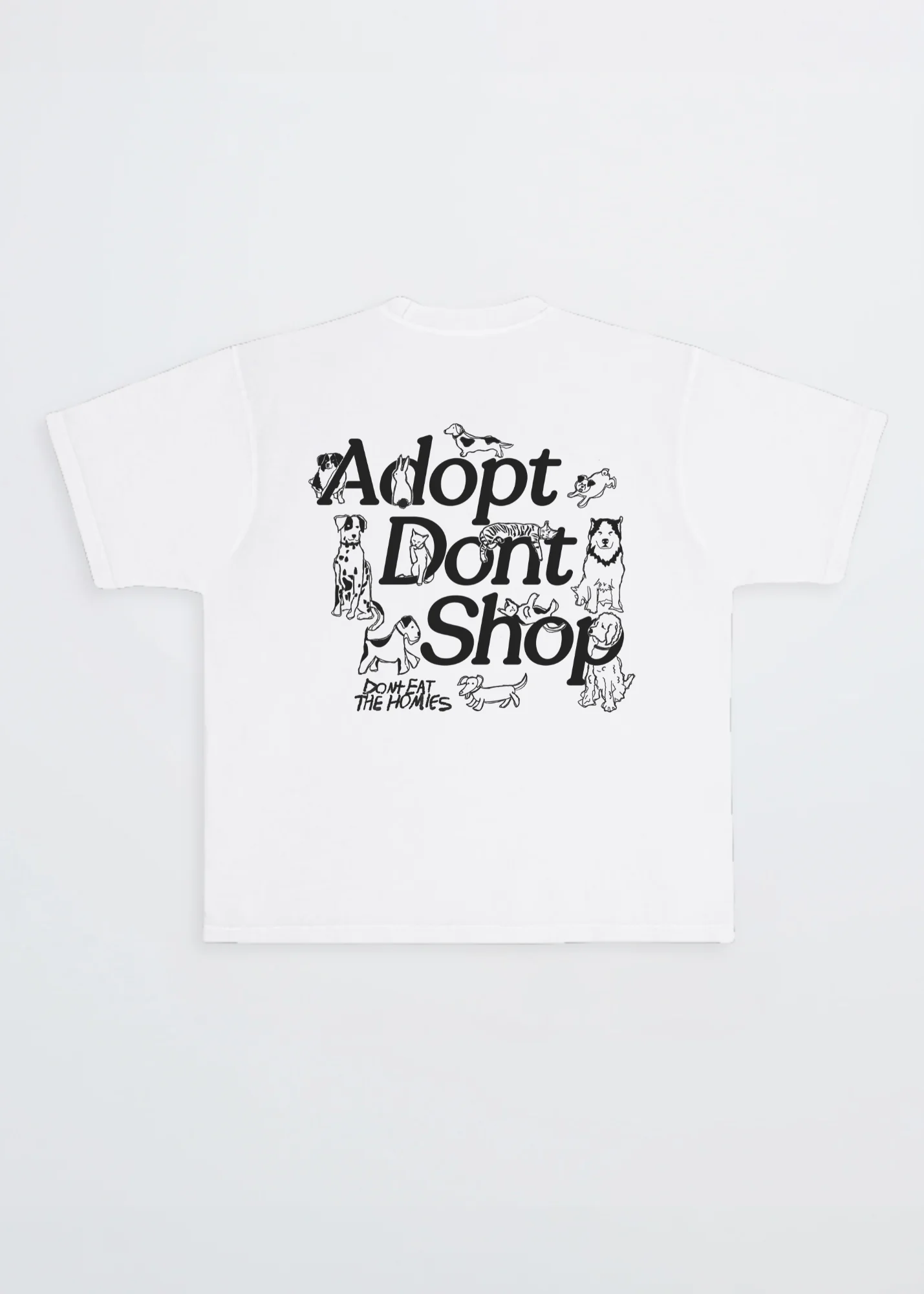 Adopt Dont Shop Tee - Image 2