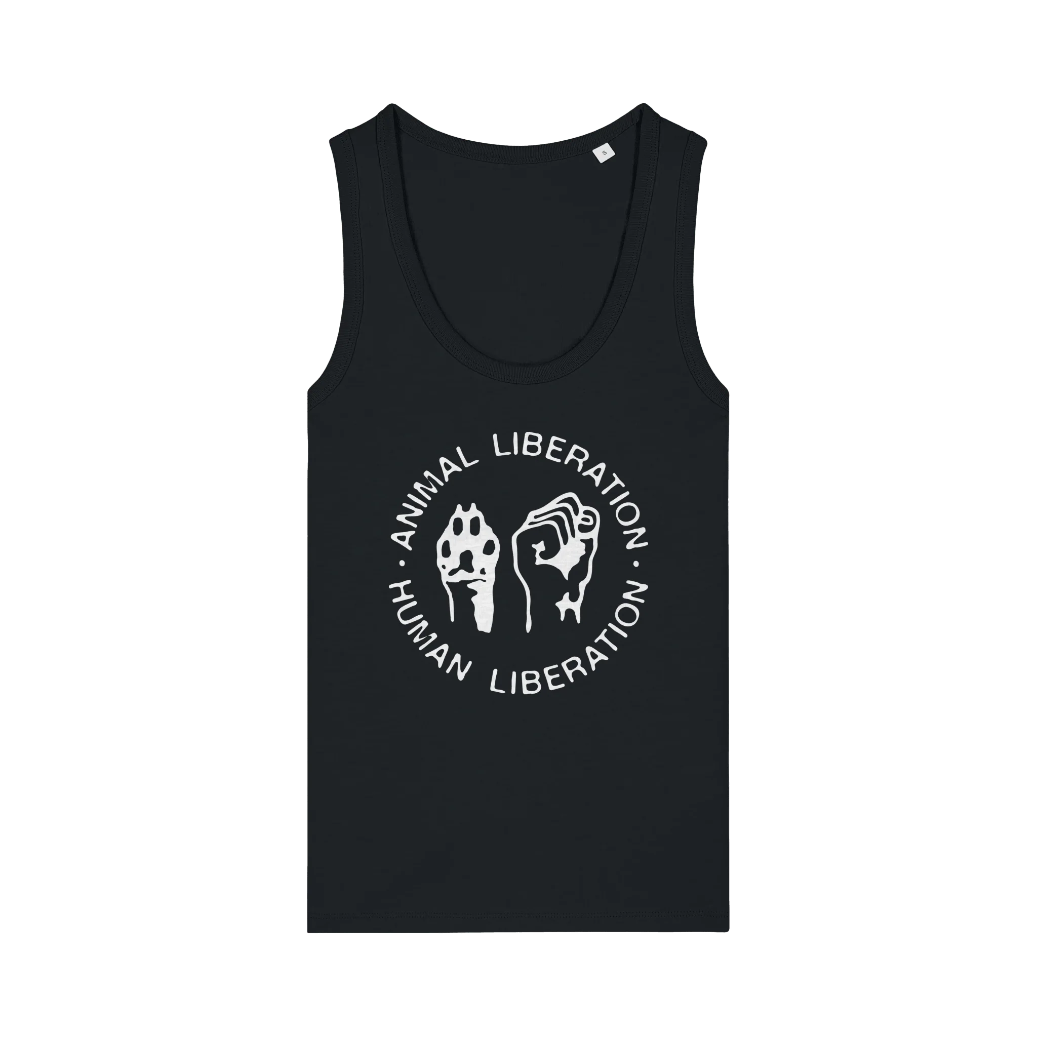 Animal Liberation Human Liberation Women's Tank Top - Image 4