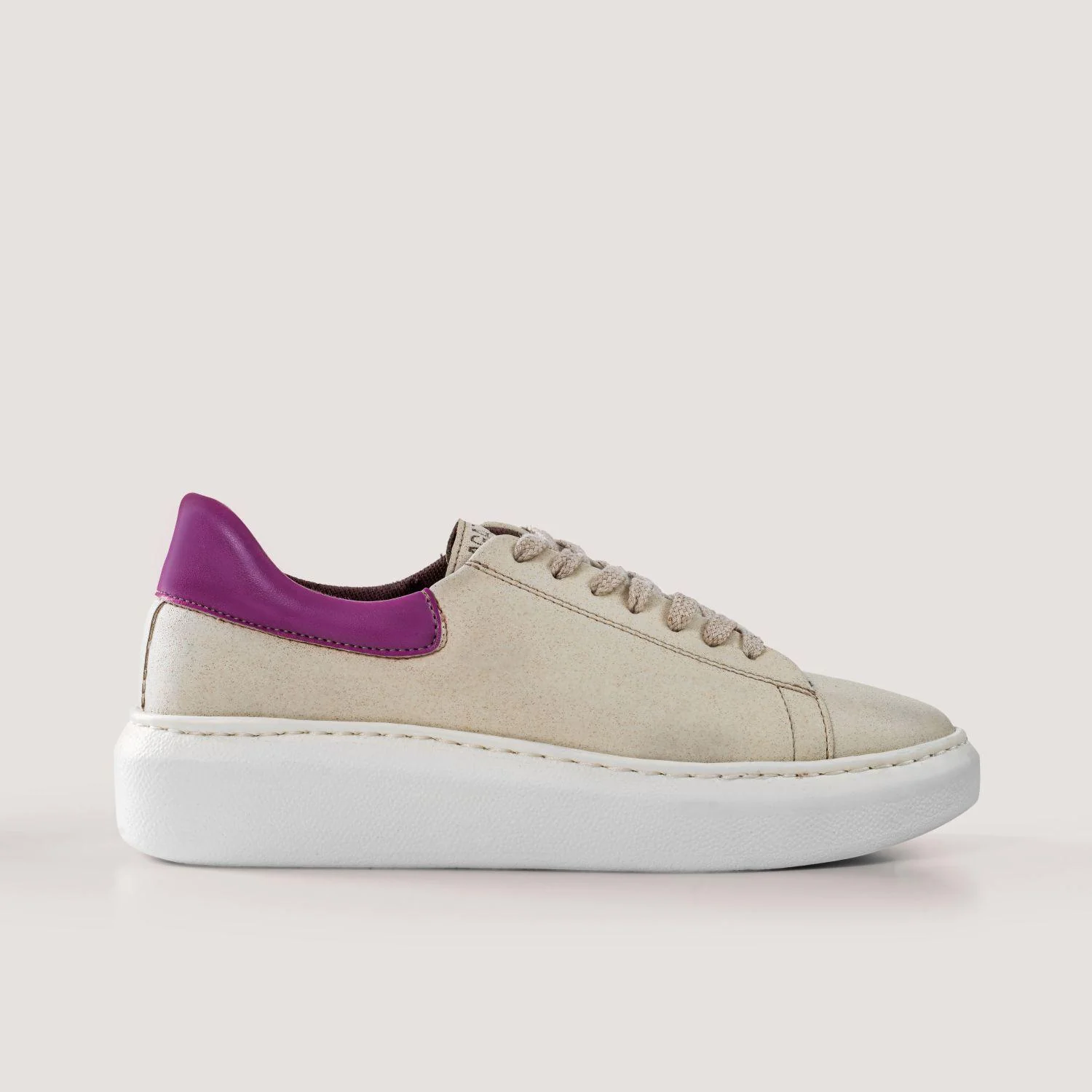 Apple & corn sneakers EMMA - fucsia