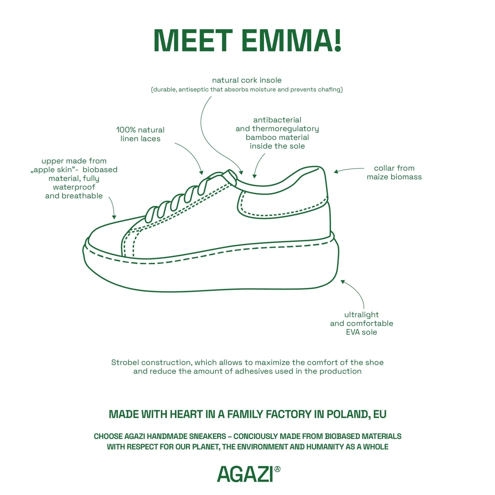 Apple & corn sneakers EMMA - fucsia - Image 5