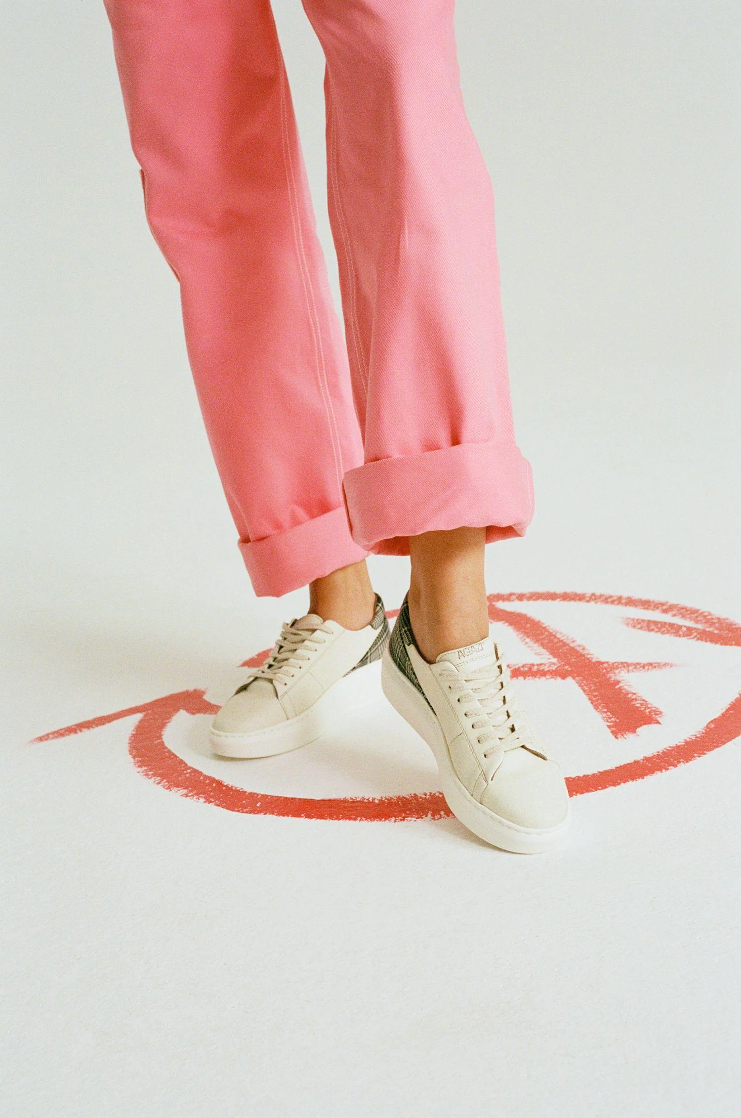 Apple sneakers JANE - sky blue - Image 2