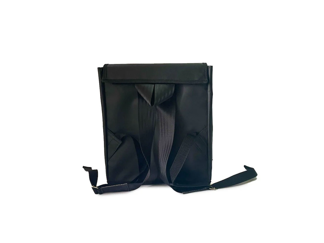 backpack XS publicity banner & pink and black coffee packages - Image 2
