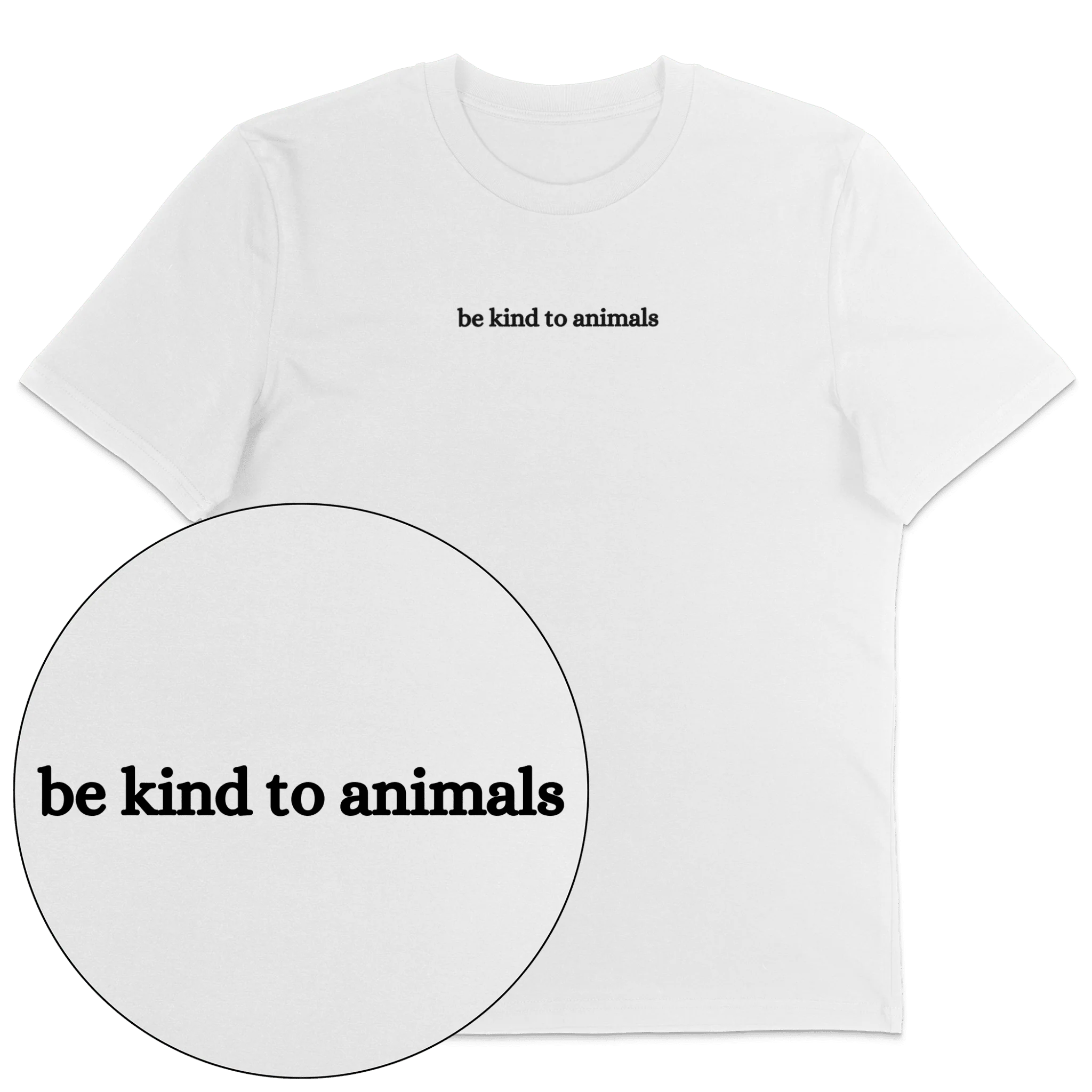 Be Kind To Animals T-Shirt - Image 3