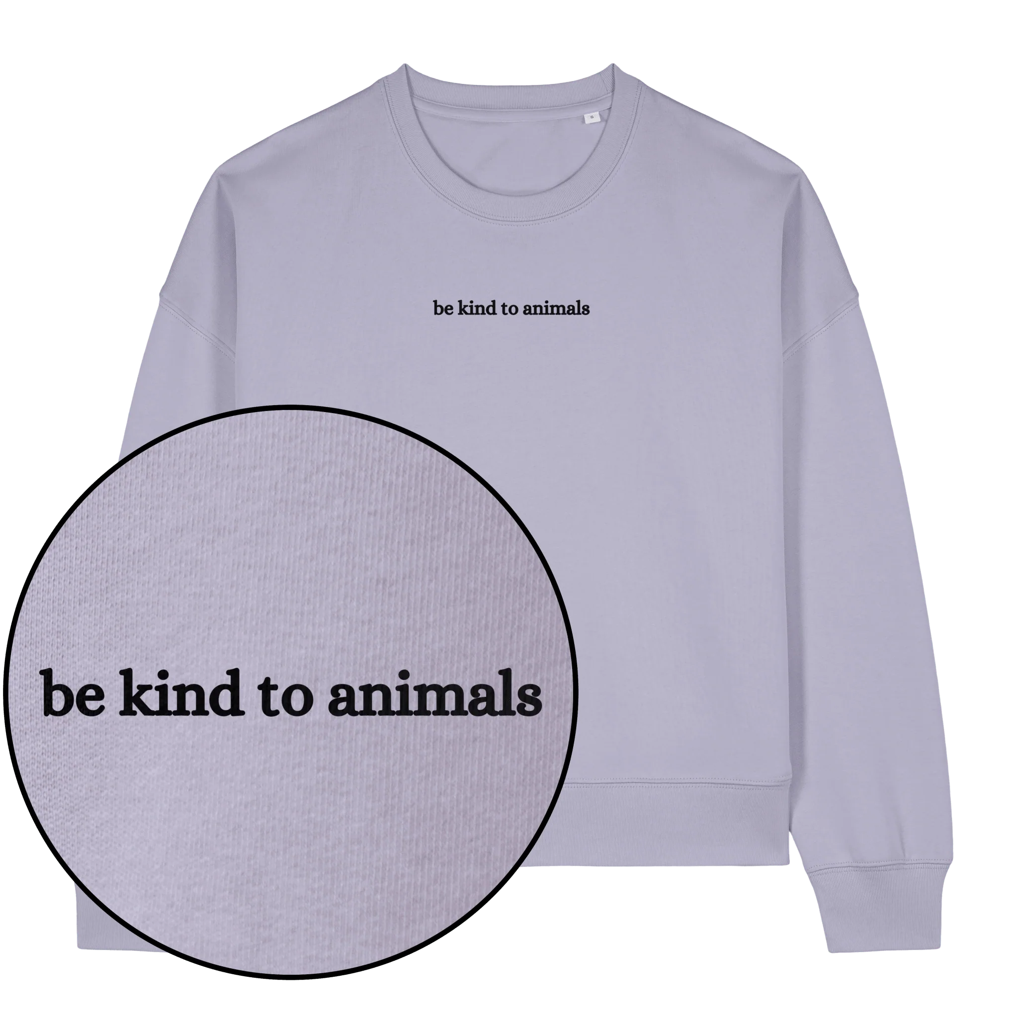 Be Kind To Animals Women's Sweatshirt - Image 3