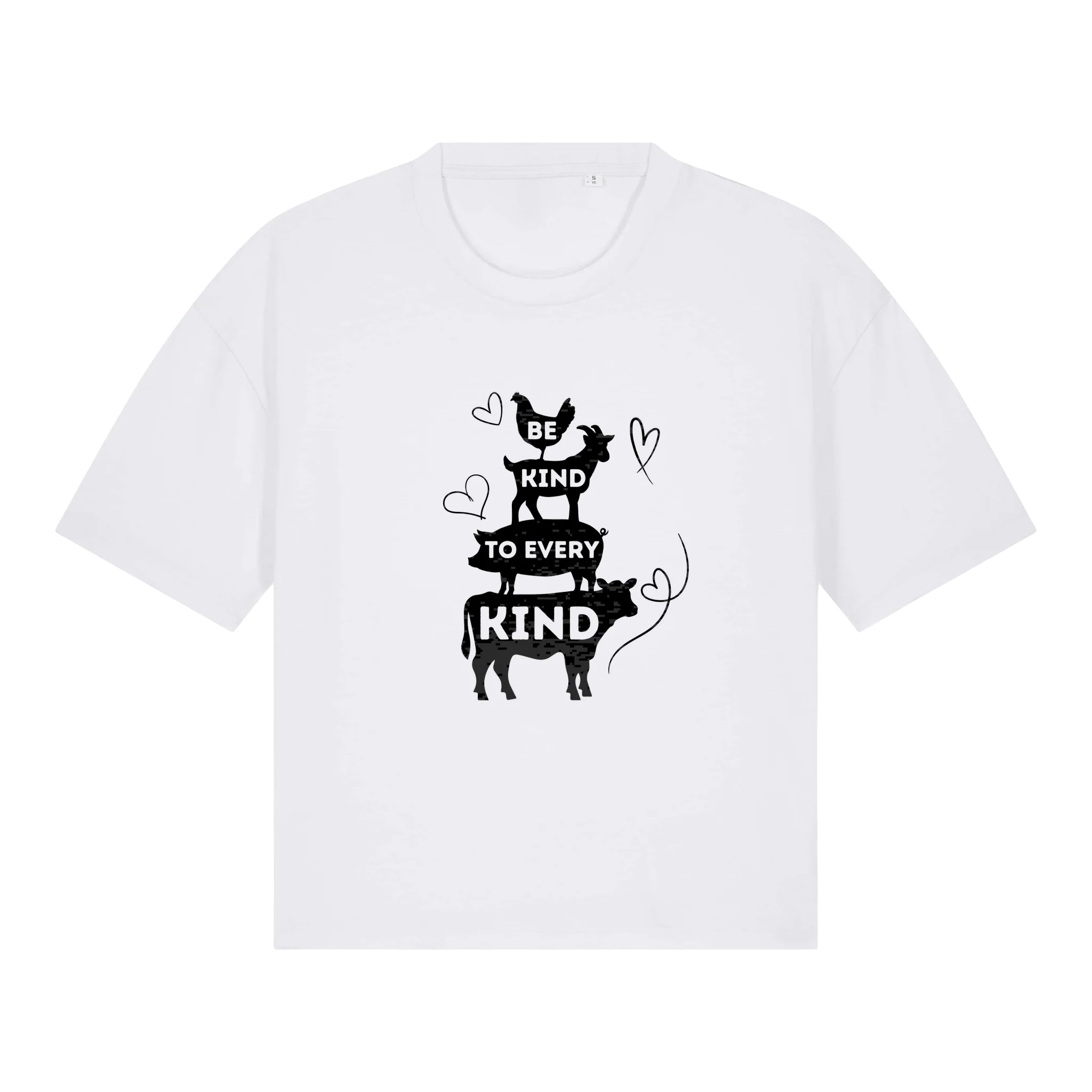 Be Kind To Every Kind Women's Boxy T-Shirt - Image 4
