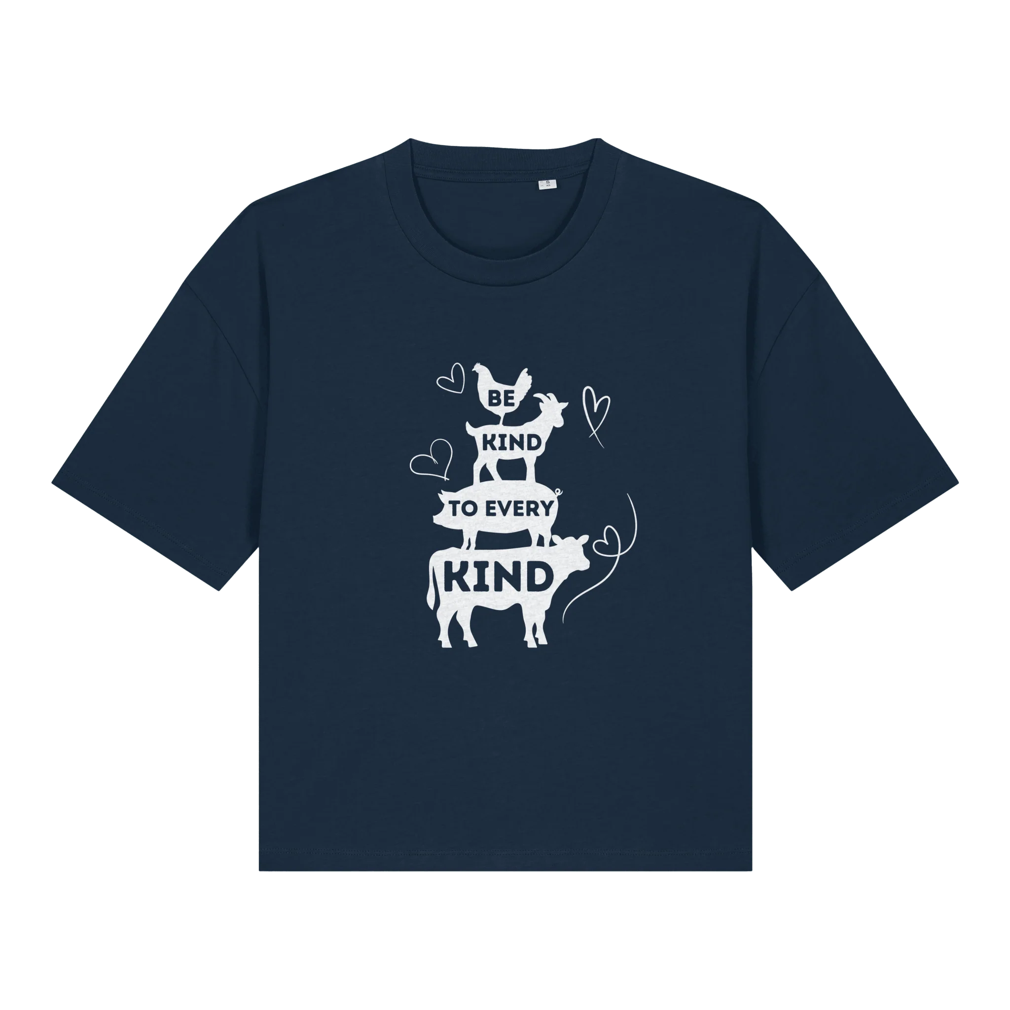 Be Kind To Every Kind Women's Boxy T-Shirt - Image 3