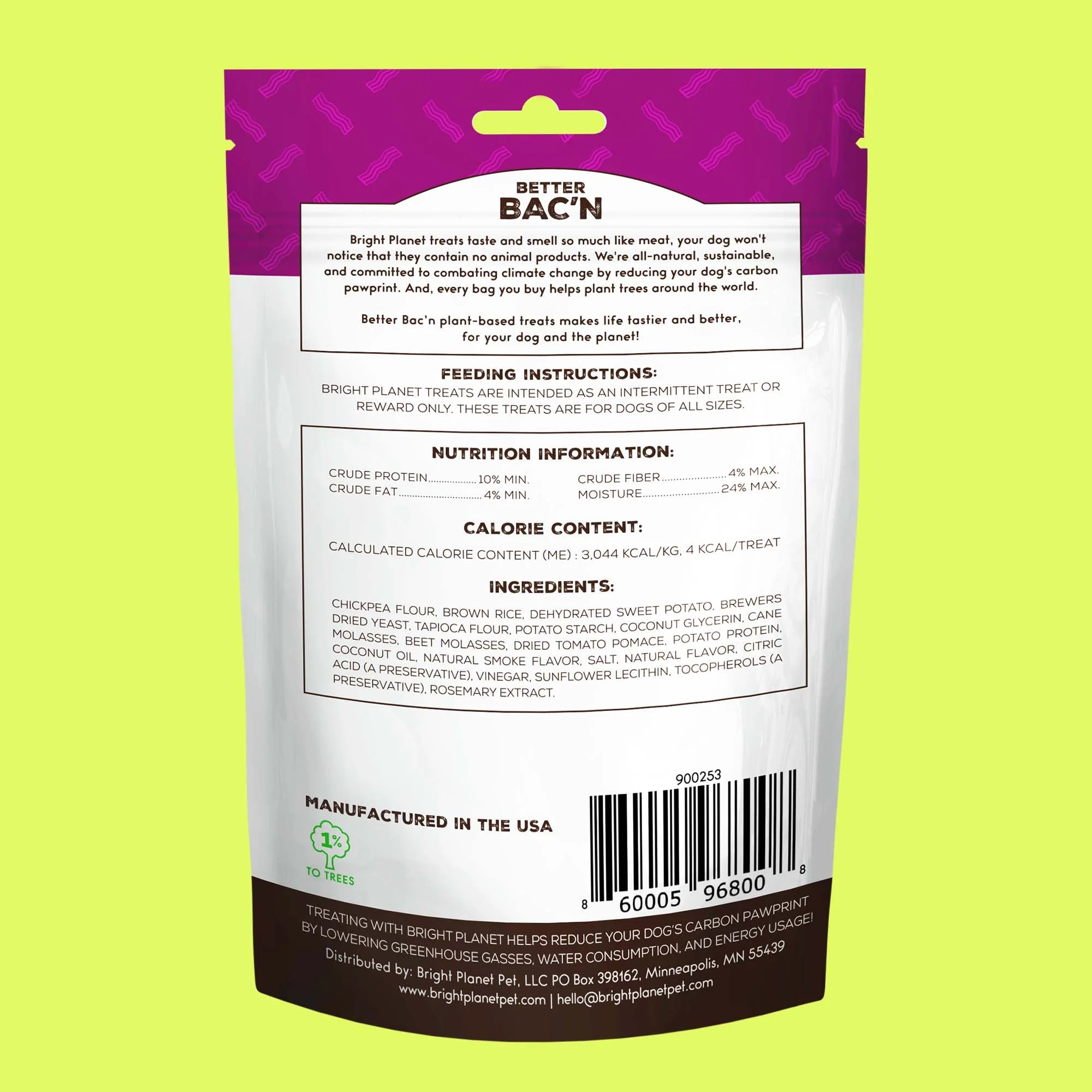 Better Bac'n Plant-Based Dog Treats - Image 2