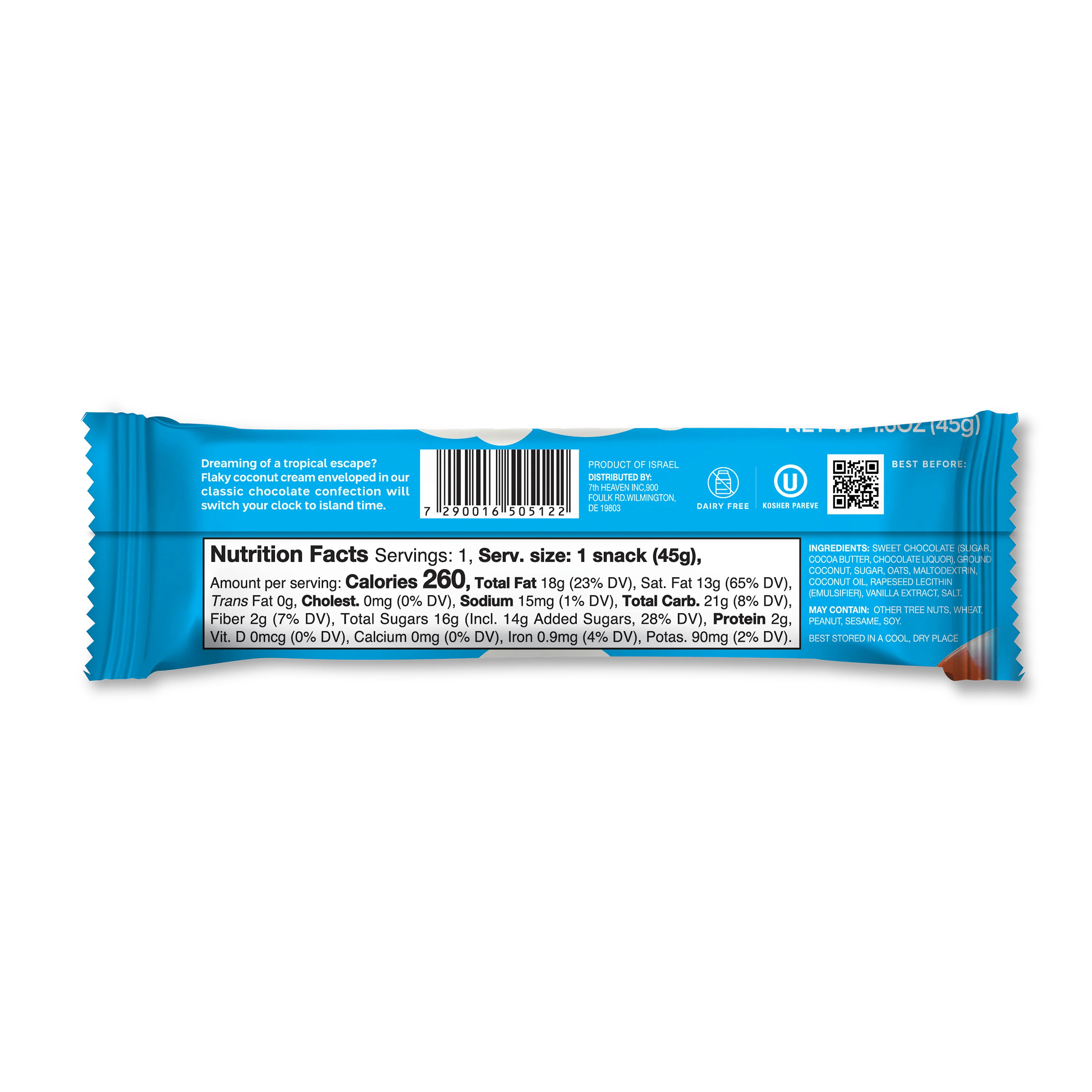 Caramelized Coconut Snack Bar - Image 5