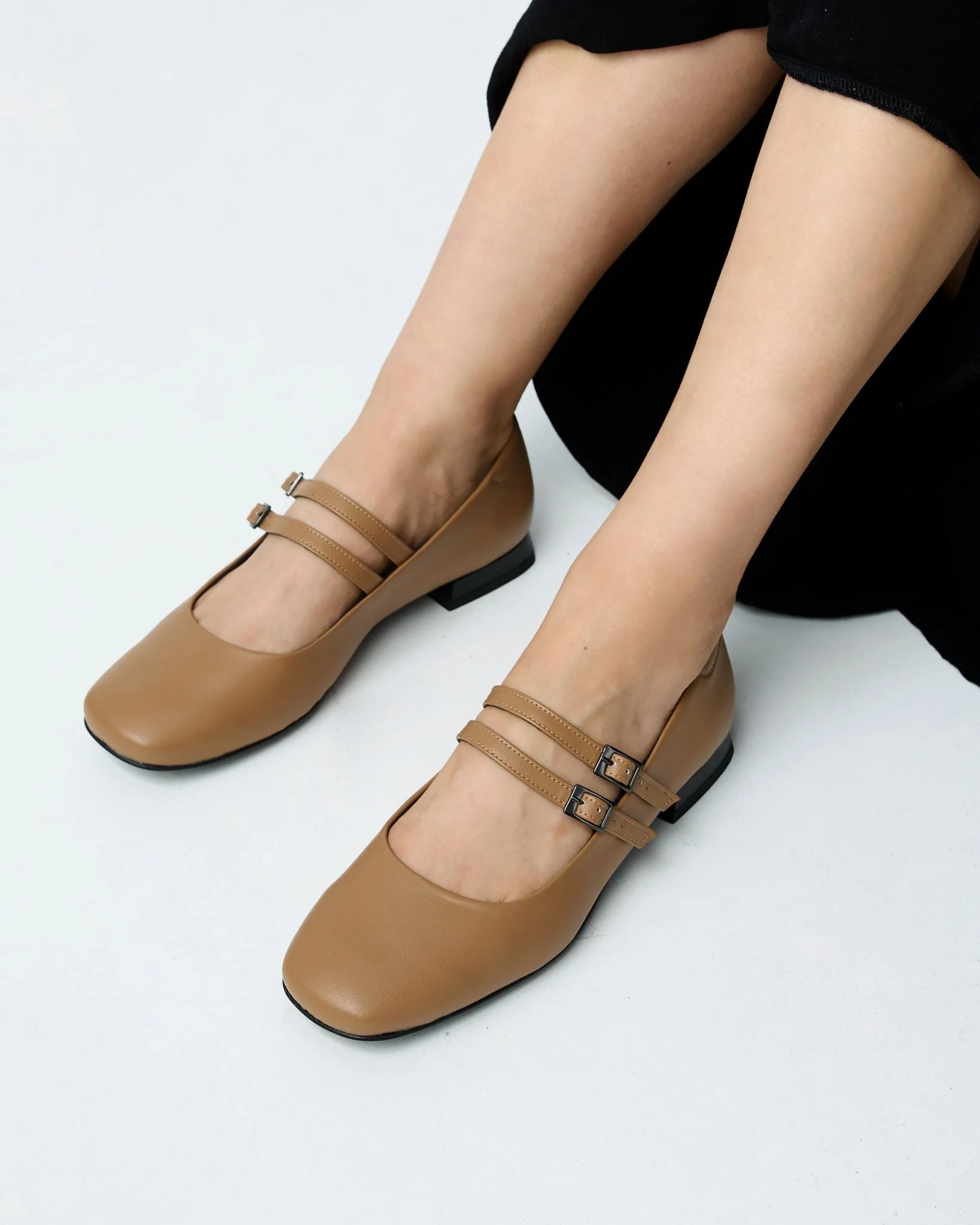 Carmel Mary Jane Pumps beige ballerinas - Image 7