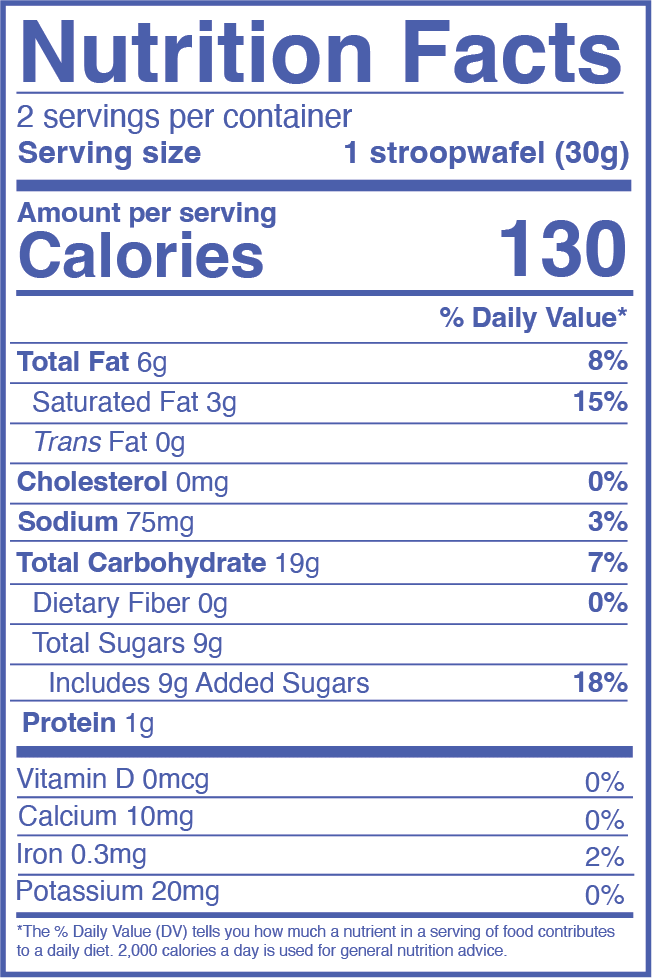 Chai Caramel Plant Based and Organic Stroopwafels (box of 12x 2-pack - 24 total) - Image 7