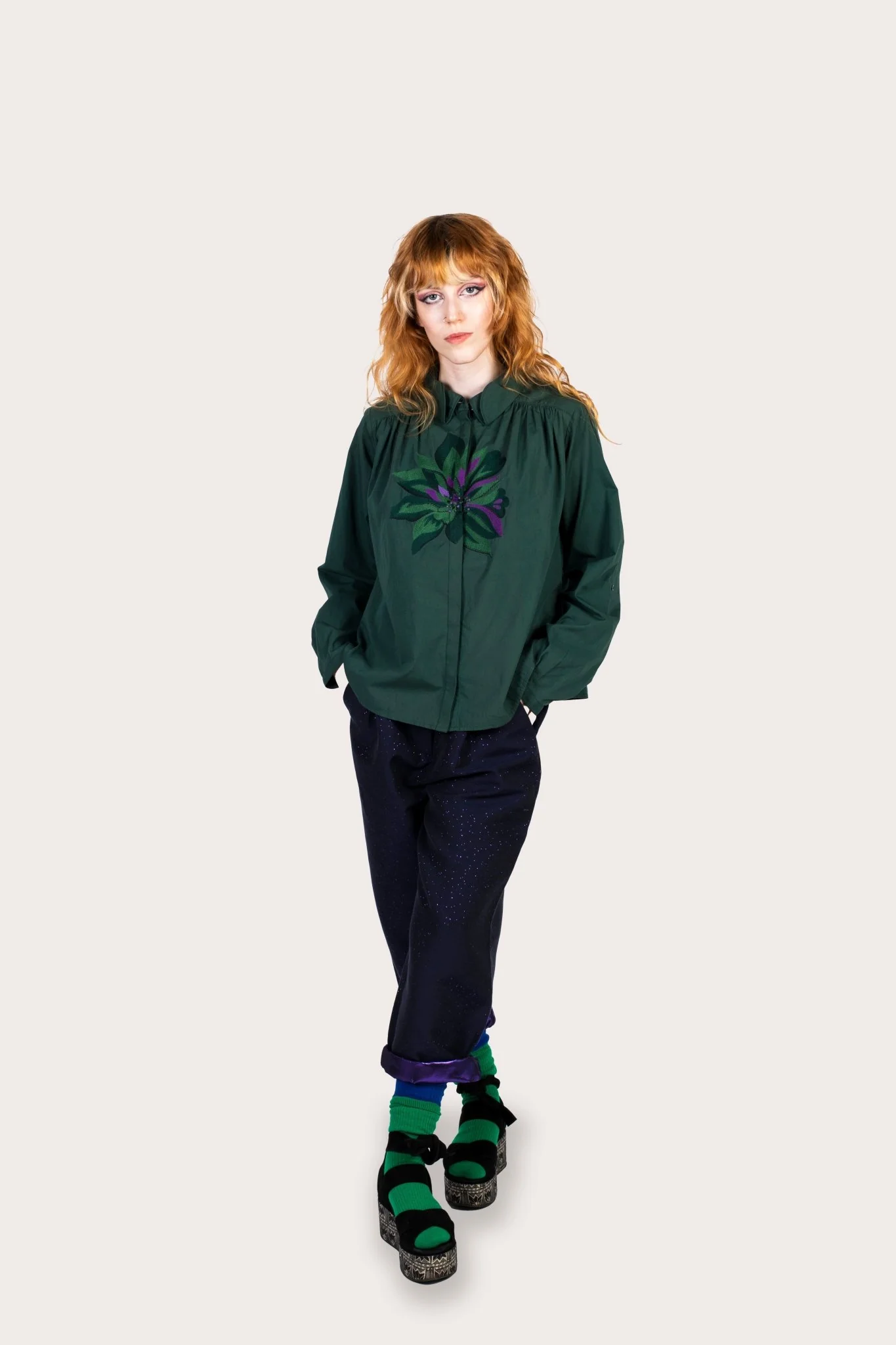 Chemise Hila Green