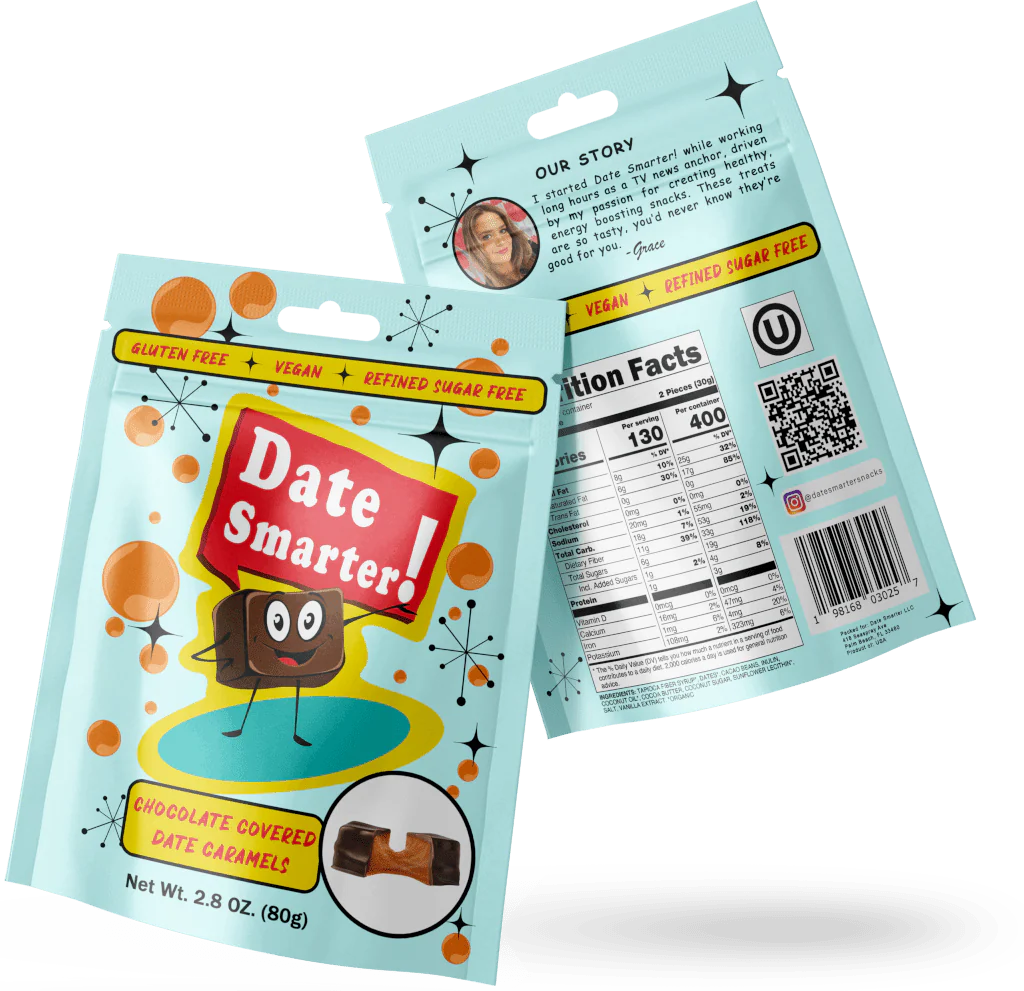 Chocolate Covered Date Caramels - 6pk - Image 3