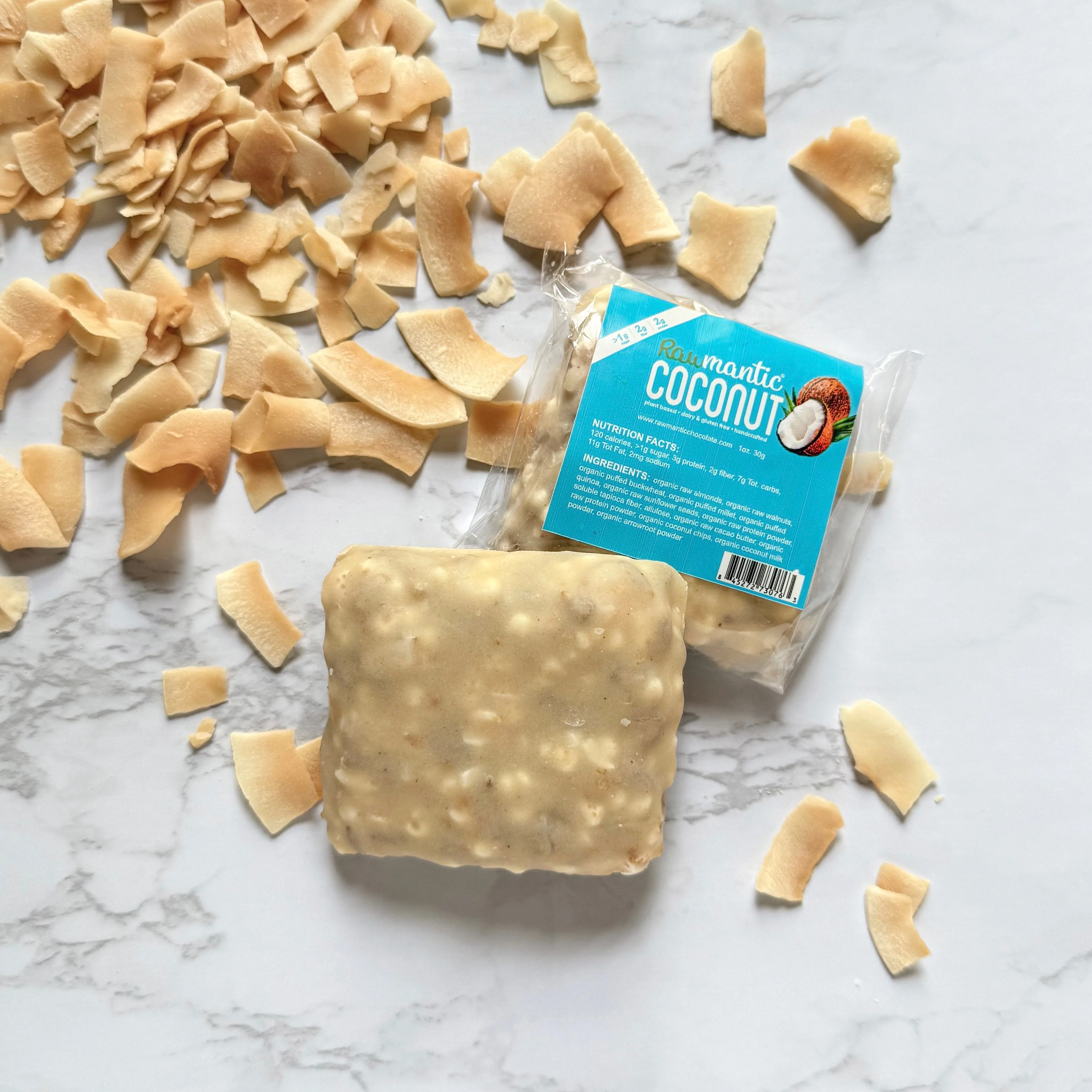 Coconut Mini Vegan Protein Bar. Pack of 20 - Image 3