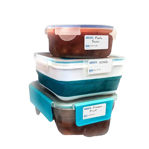 Dissolvable Freezer Labels w/ EZ-Dispensing Box - Image 2