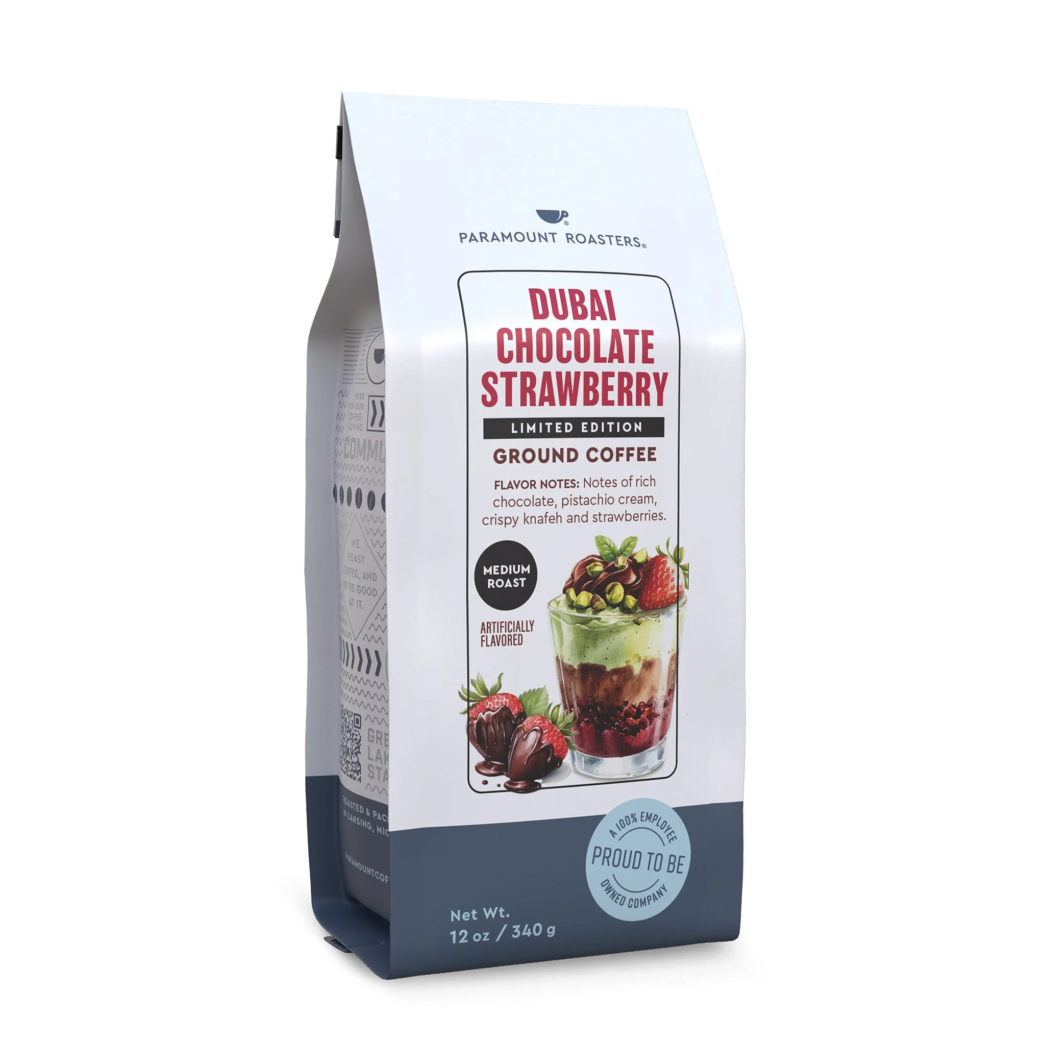 Dubai Chocolate Strawberry 12oz Flavored Ground Coffee - Image 2