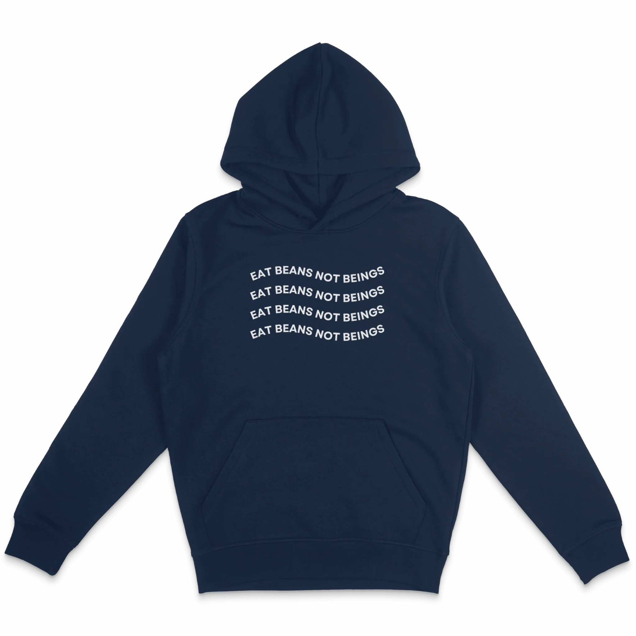 Eat Beans Not Beings Hoodie - Image 2