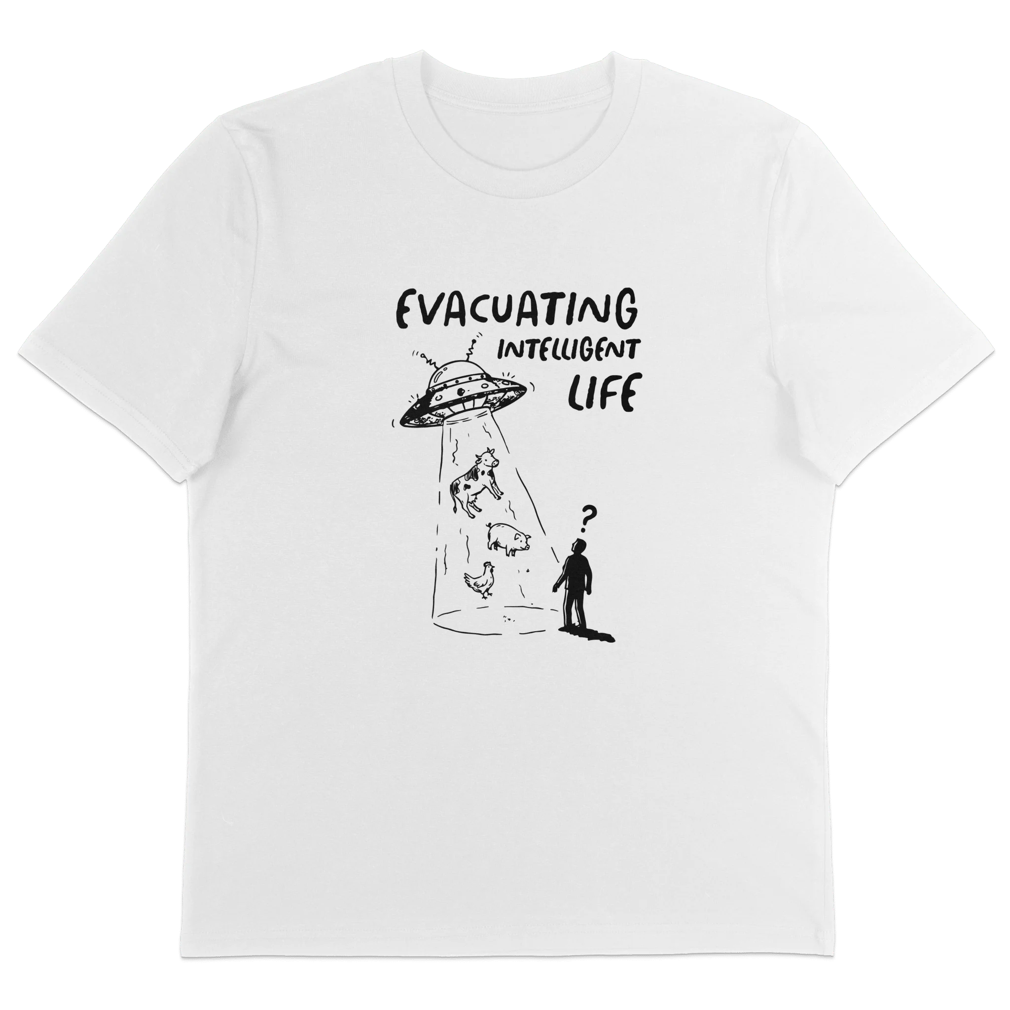 Evacuating Intelligent Life T-Shirt - Image 6