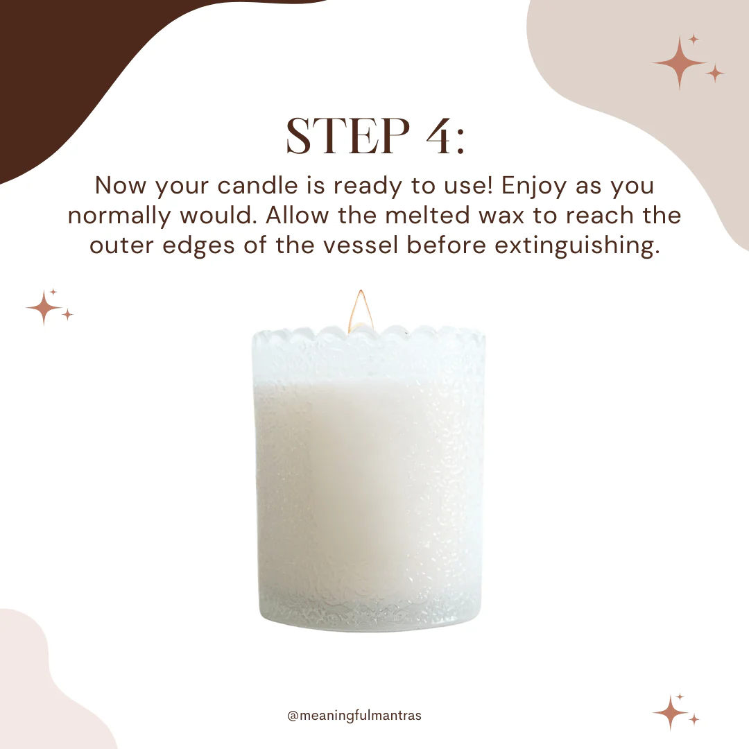 Extraordinary Cinnamon Spice 8oz Natural Candle Kaia Collection Refill - Image 6