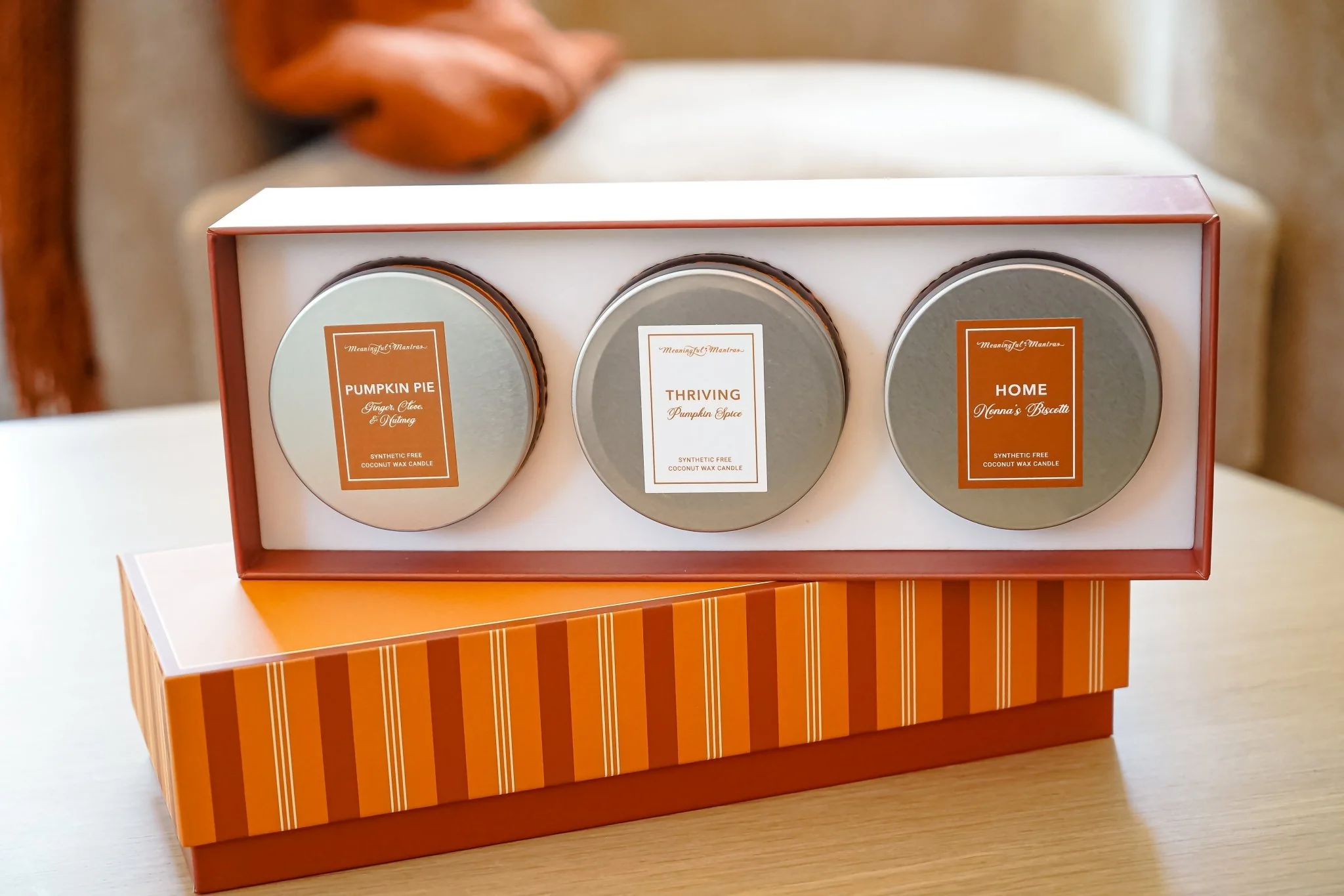 Fall 3-Piece Non-Toxic 4oz Ellie Gift Set - Image 2