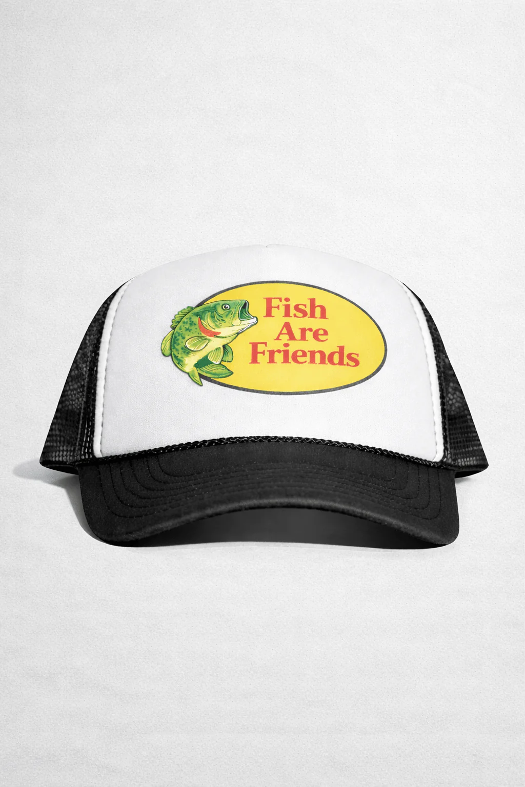 FISH ARE FRIENDS TRUCKER HAT - Image 3