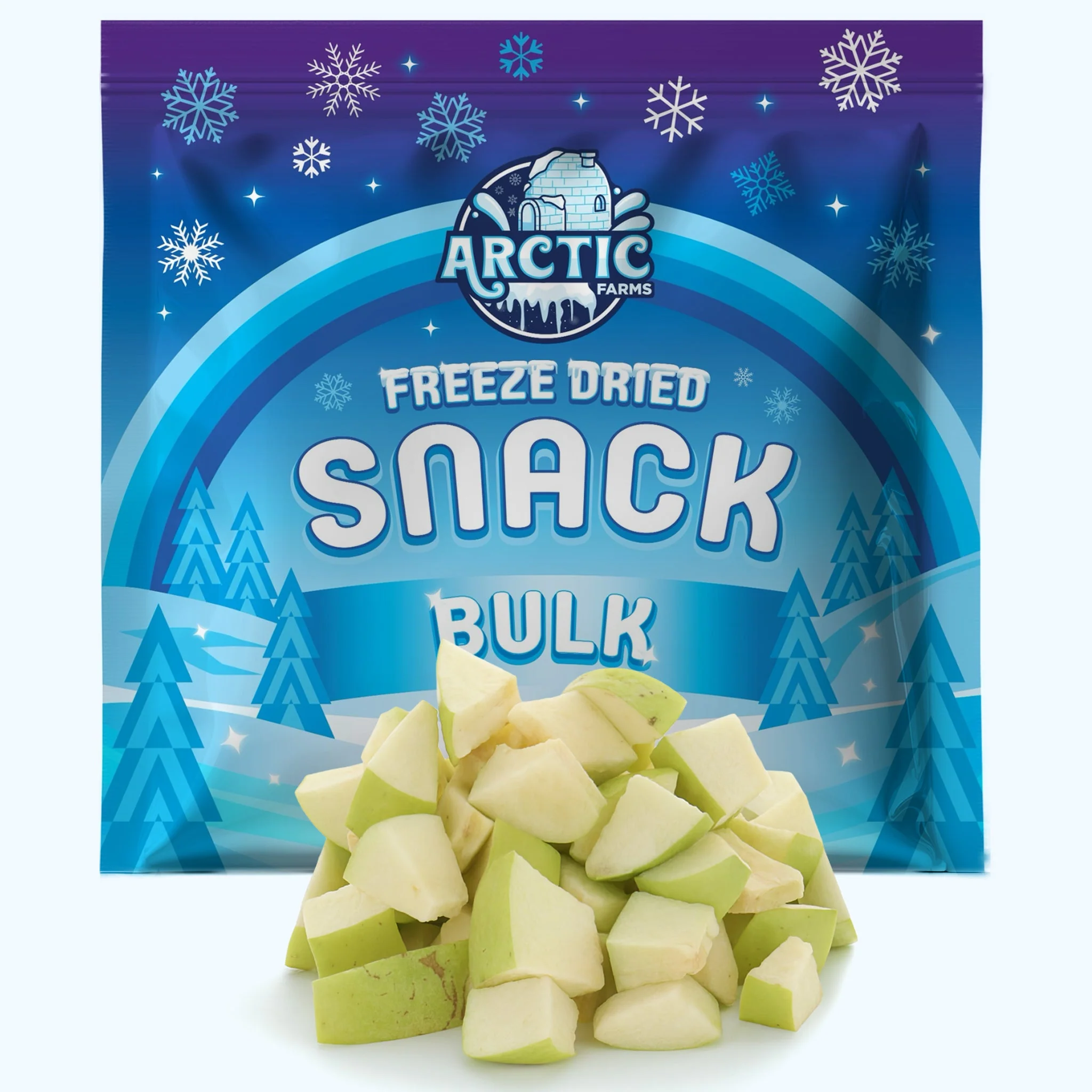 Freeze Dried Green Delicious Apple Bites - Image 7