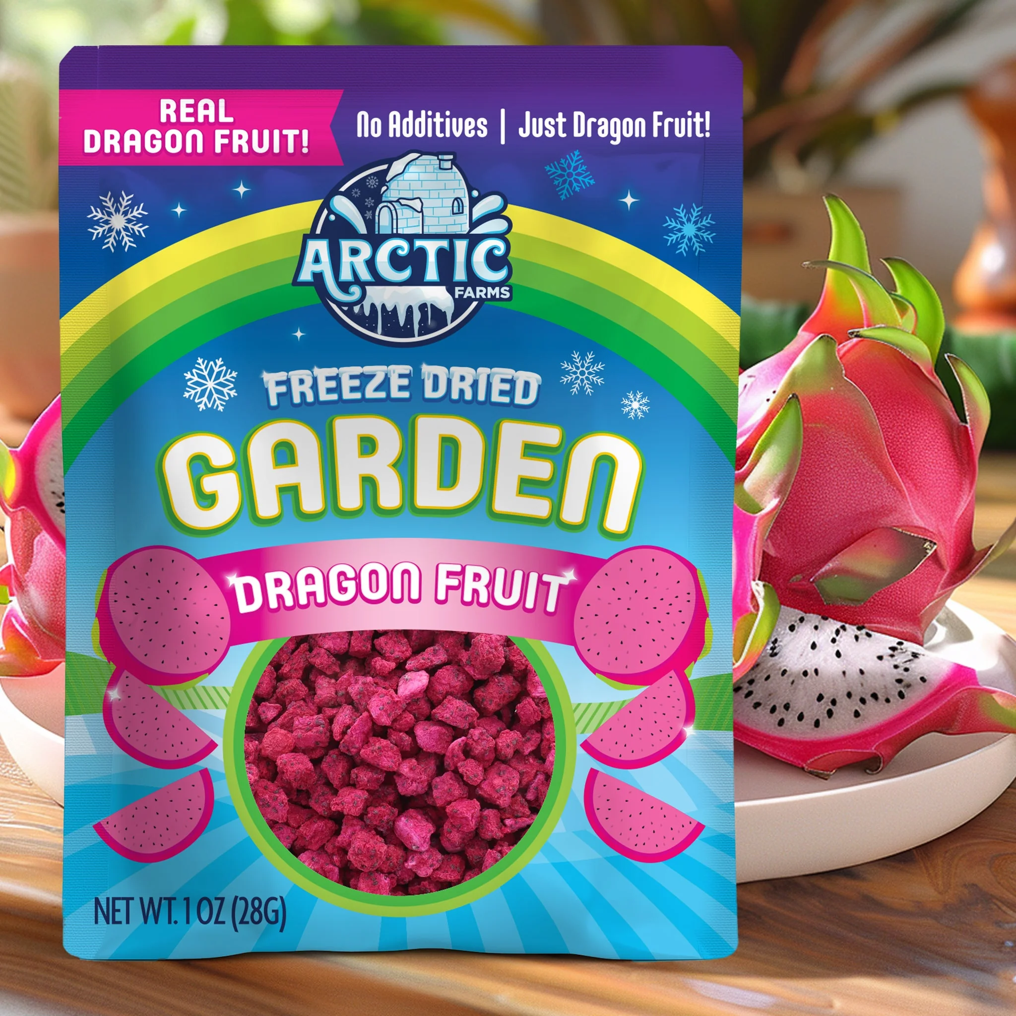 Freeze Dried Organic Red Dragon Fruit - Image 2