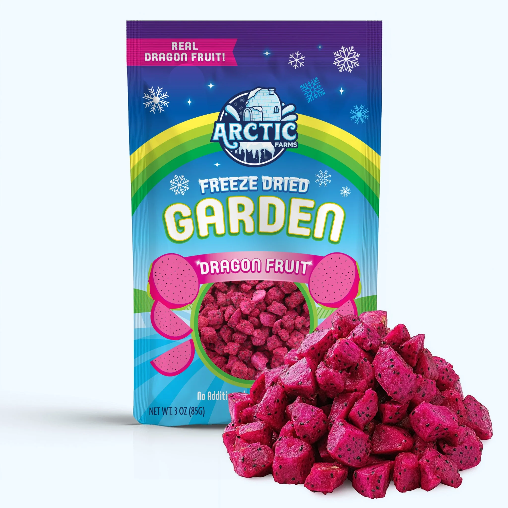 Freeze Dried Organic Red Dragon Fruit - Image 3