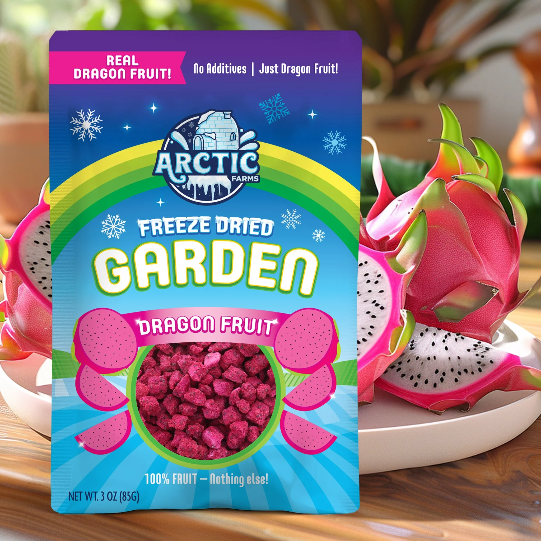 Freeze Dried Organic Red Dragon Fruit - Image 4