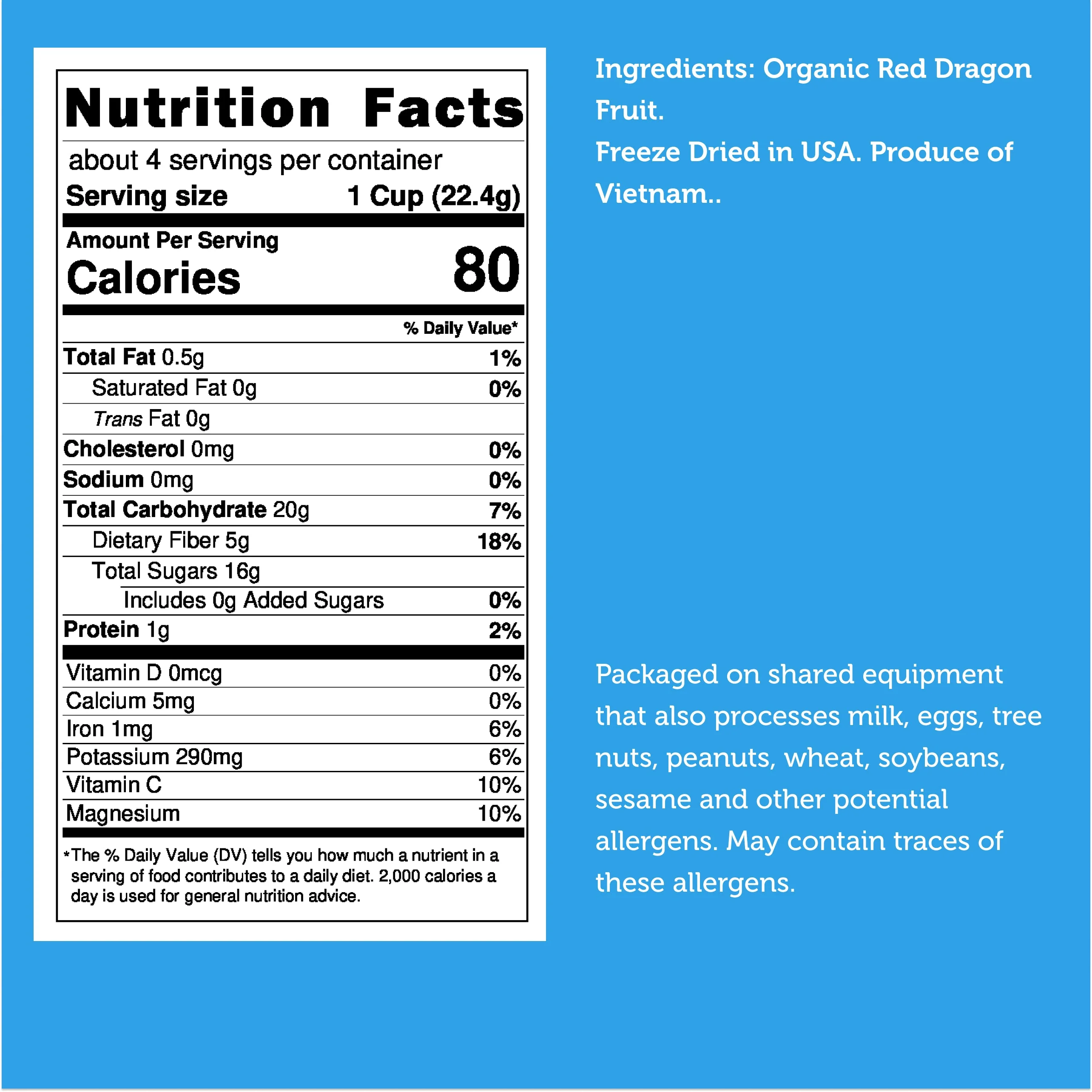 Freeze Dried Organic Red Dragon Fruit - Image 7
