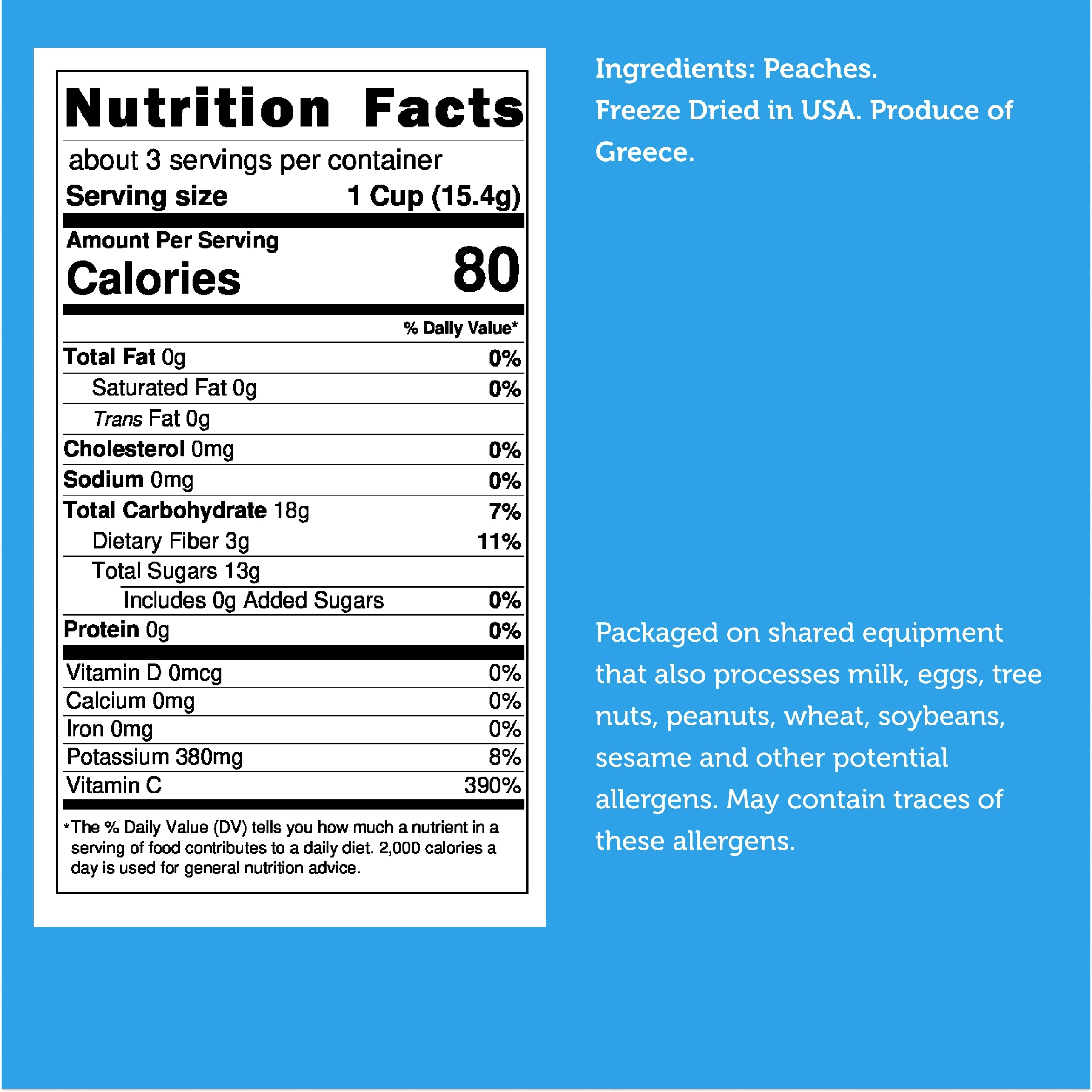 Freeze Dried Peach - Image 7