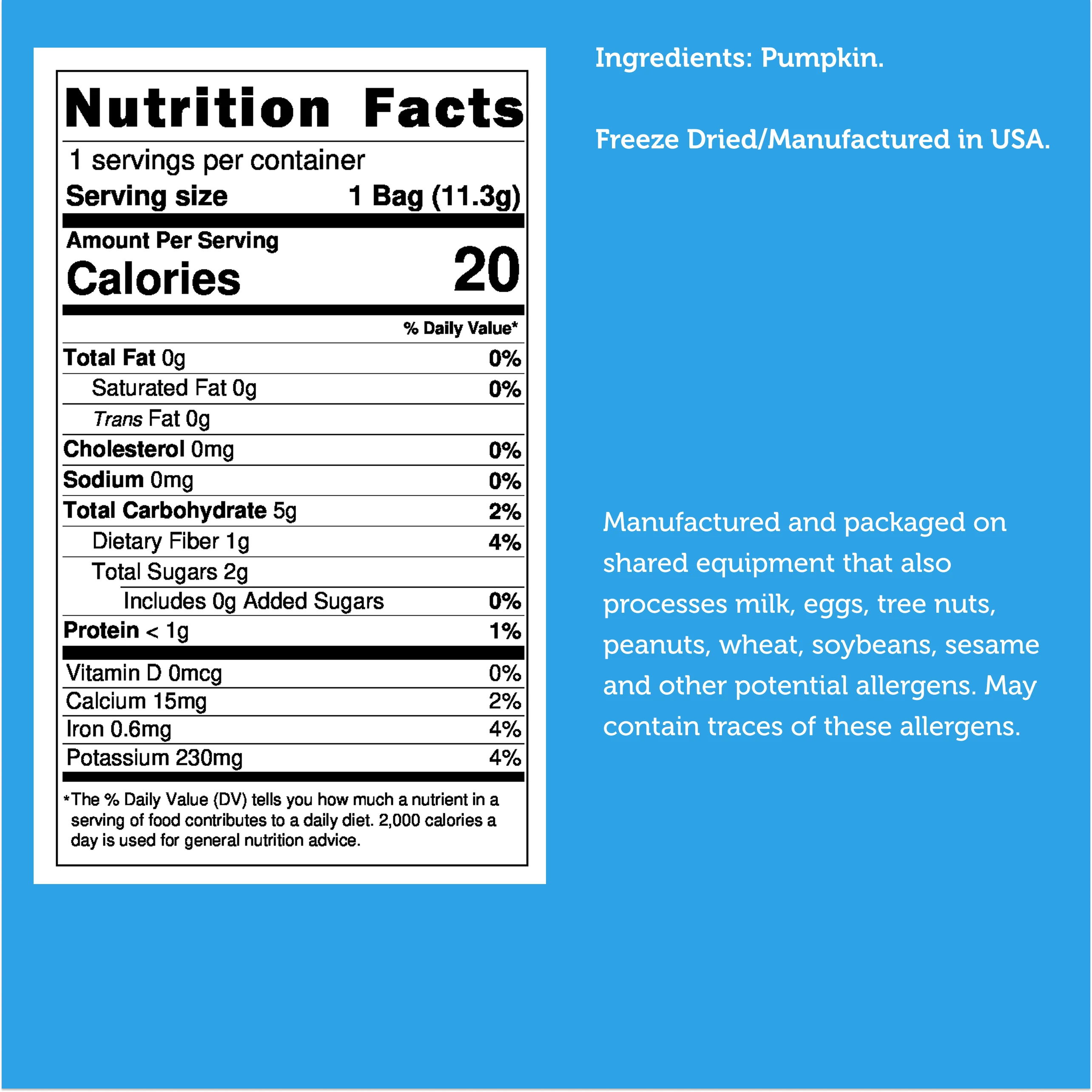 Freeze Dried Pumpkin - Image 10