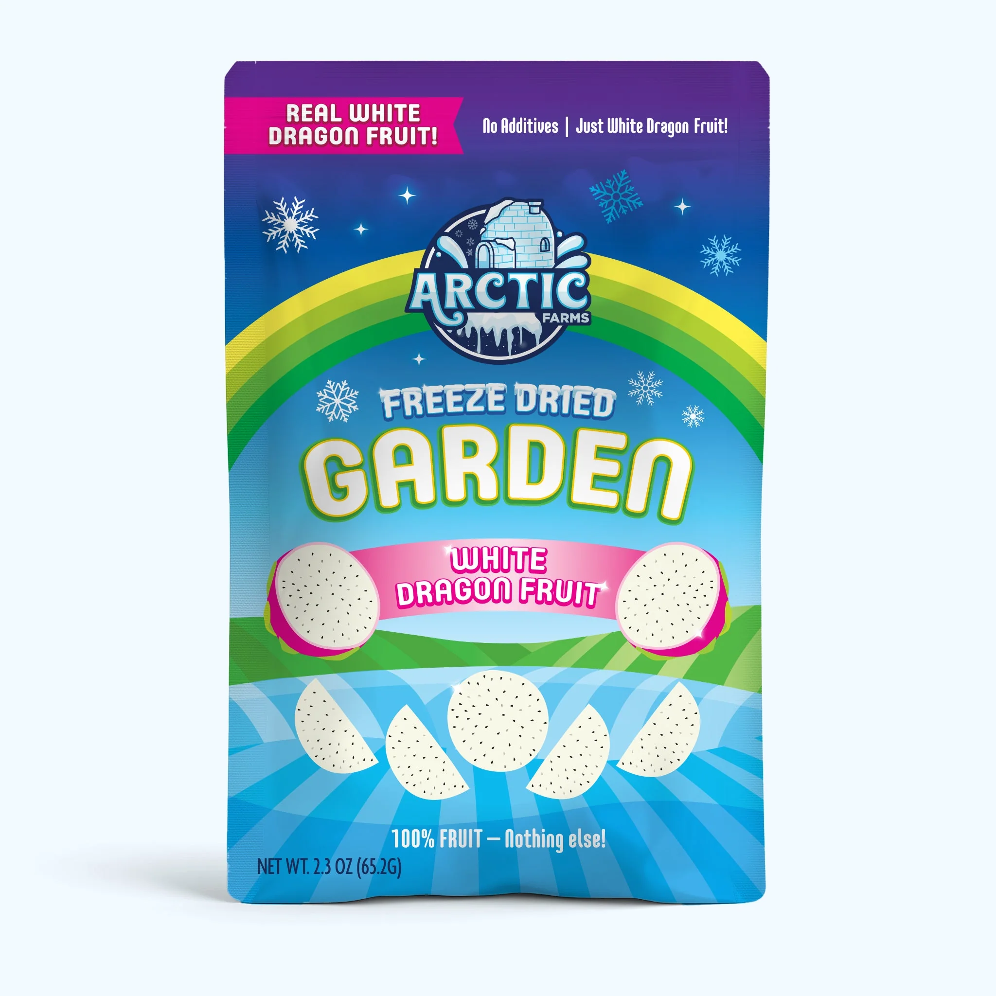 Freeze Dried White Dragon Fruit Slices - Image 4
