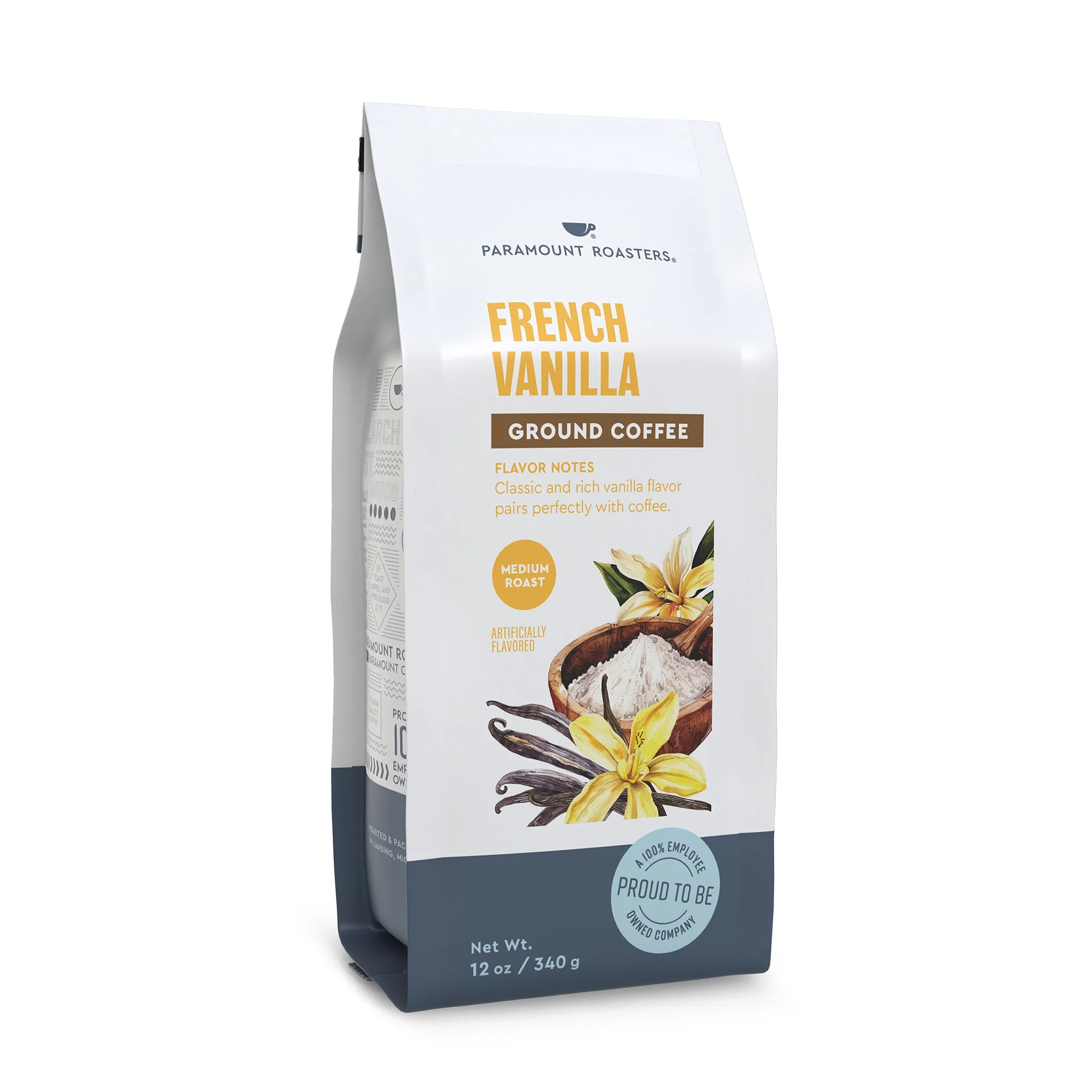 French Vanilla 12oz Flavored Ground Coffee - Image 2
