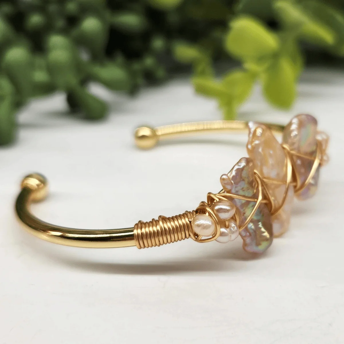 Gemstone Wire-Wrapped Bracelet - Image 115
