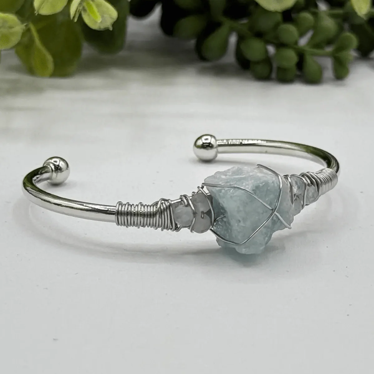 Gemstone Wire-Wrapped Bracelet - Image 14