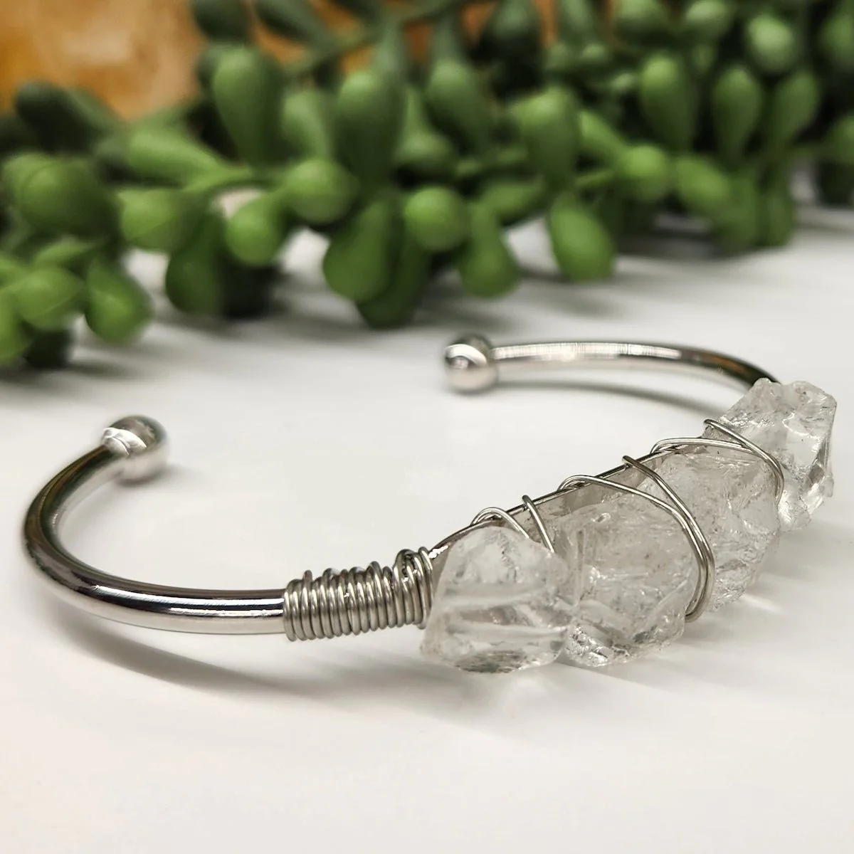 Gemstone Wire-Wrapped Bracelet - Image 140