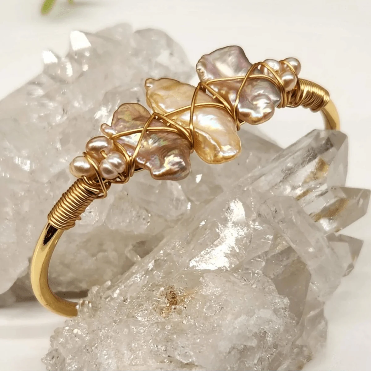 Gemstone Wire-Wrapped Bracelet - Image 144