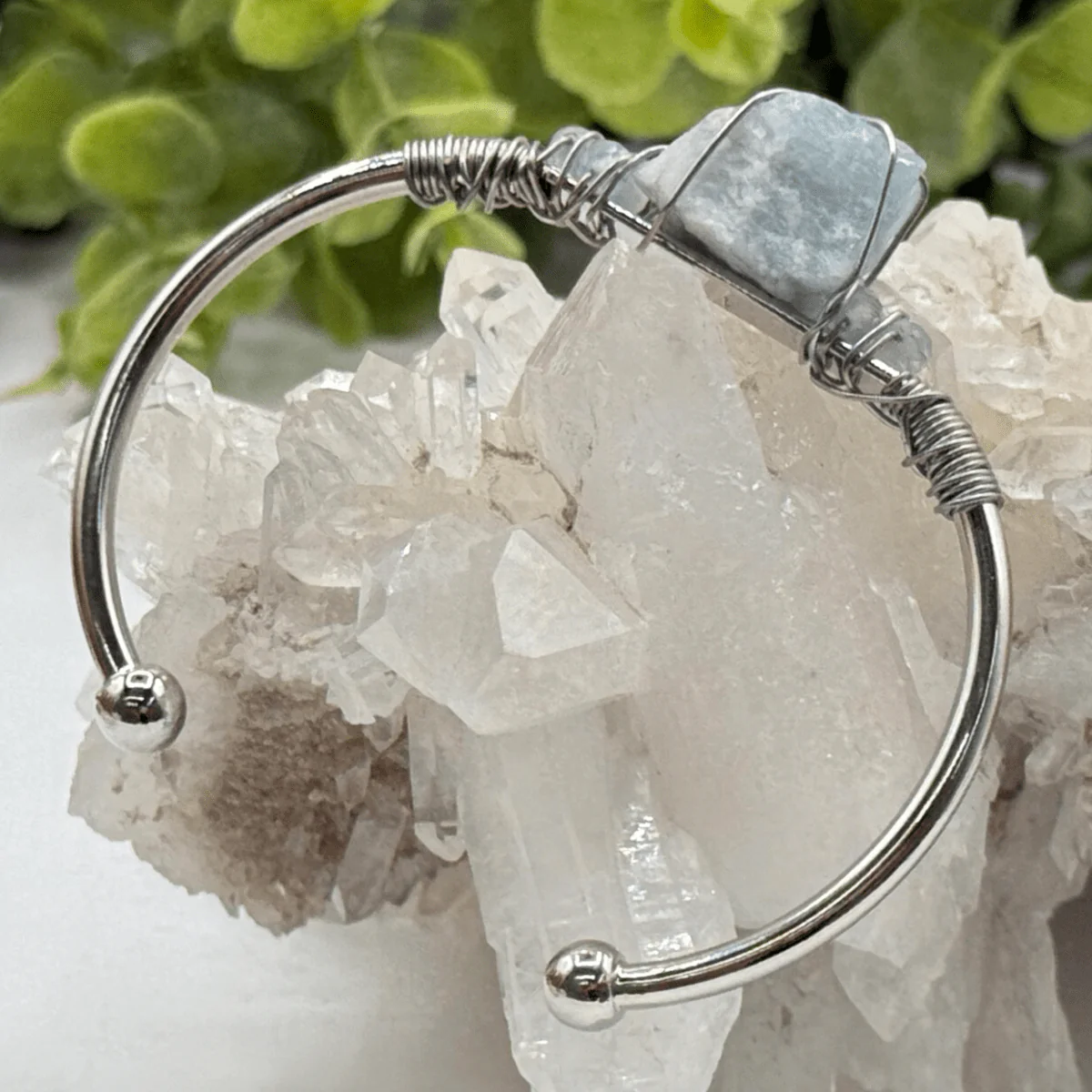 Gemstone Wire-Wrapped Bracelet - Image 16