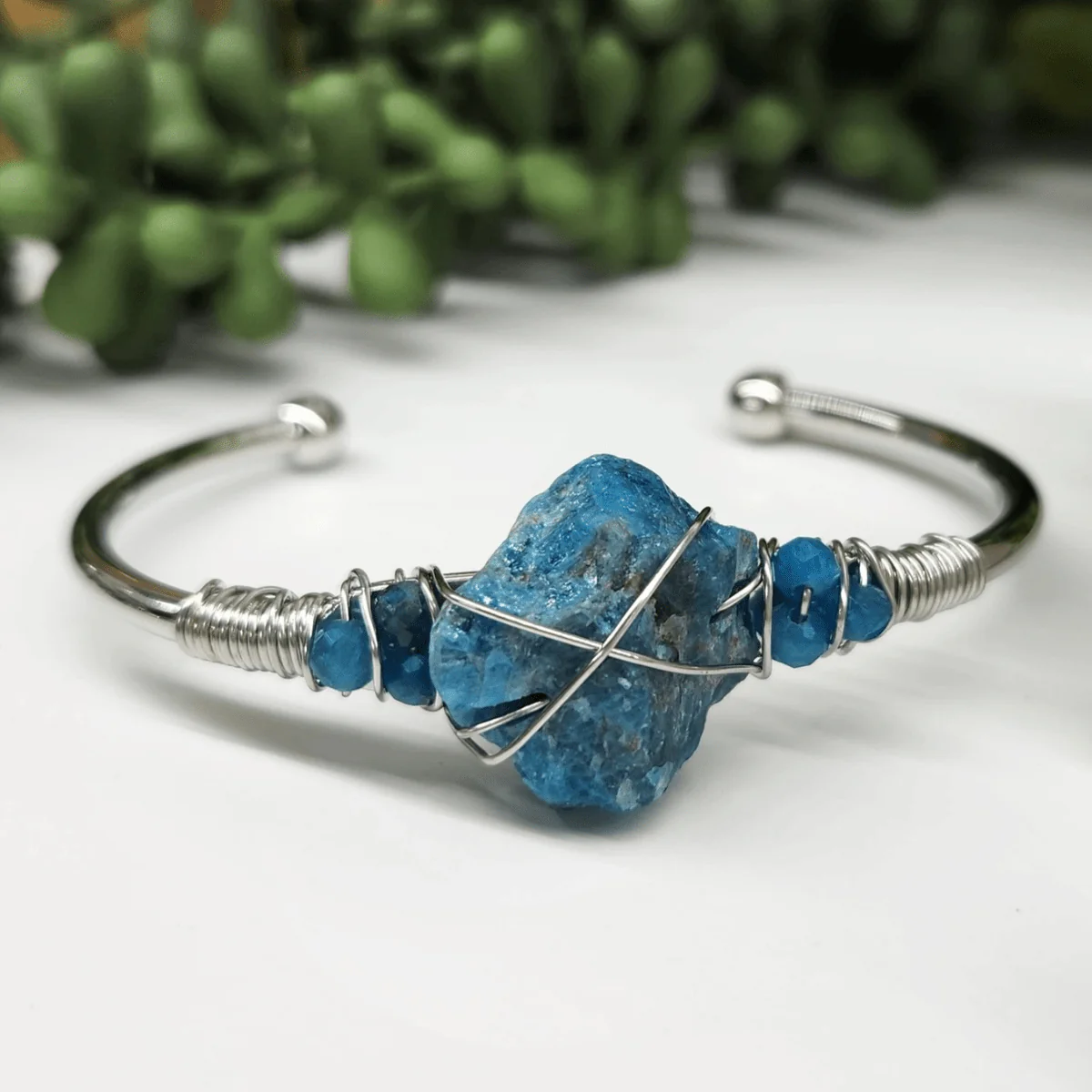Gemstone Wire-Wrapped Bracelet - Image 20