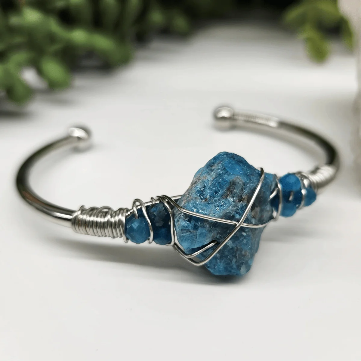 Gemstone Wire-Wrapped Bracelet - Image 21