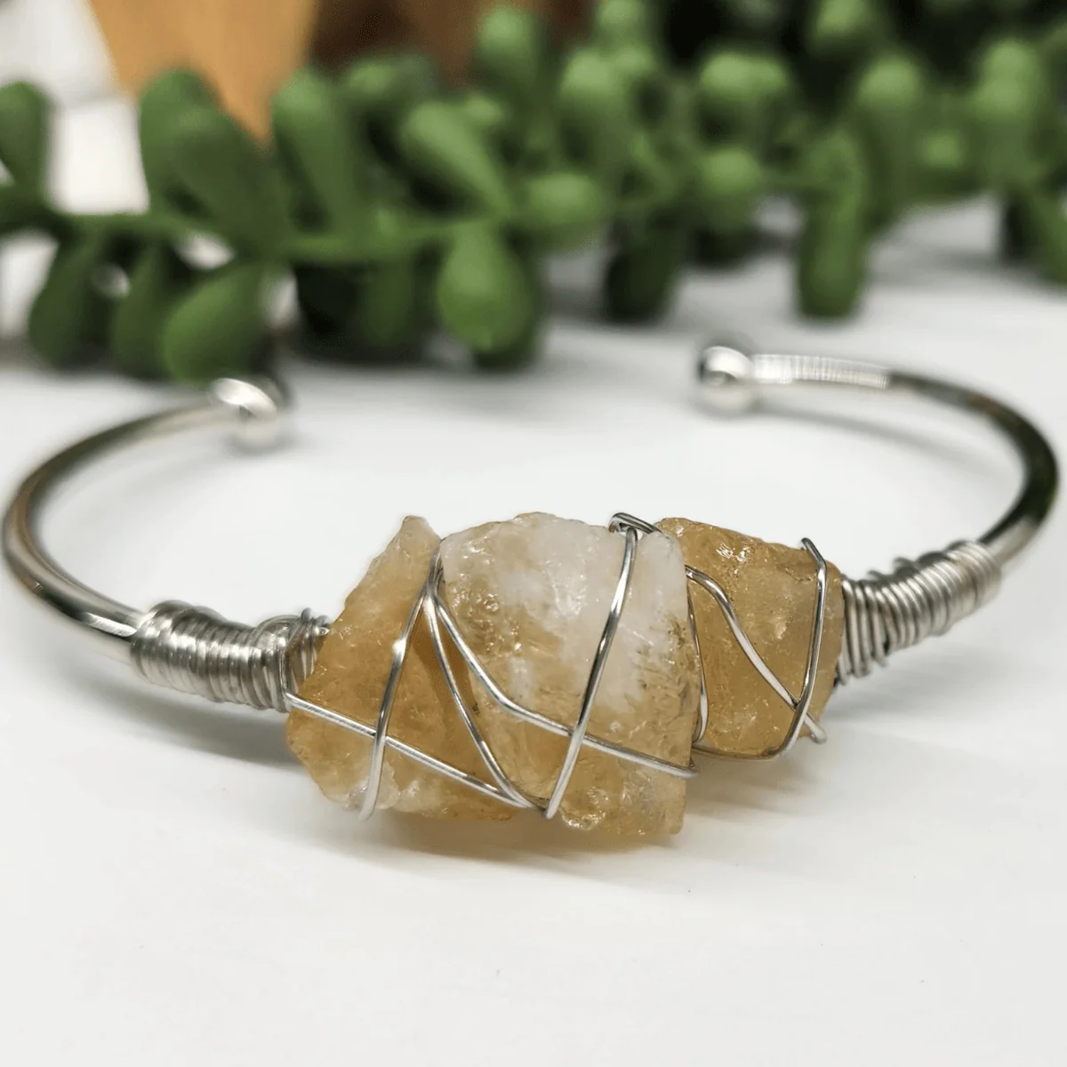 Gemstone Wire-Wrapped Bracelet - Image 27