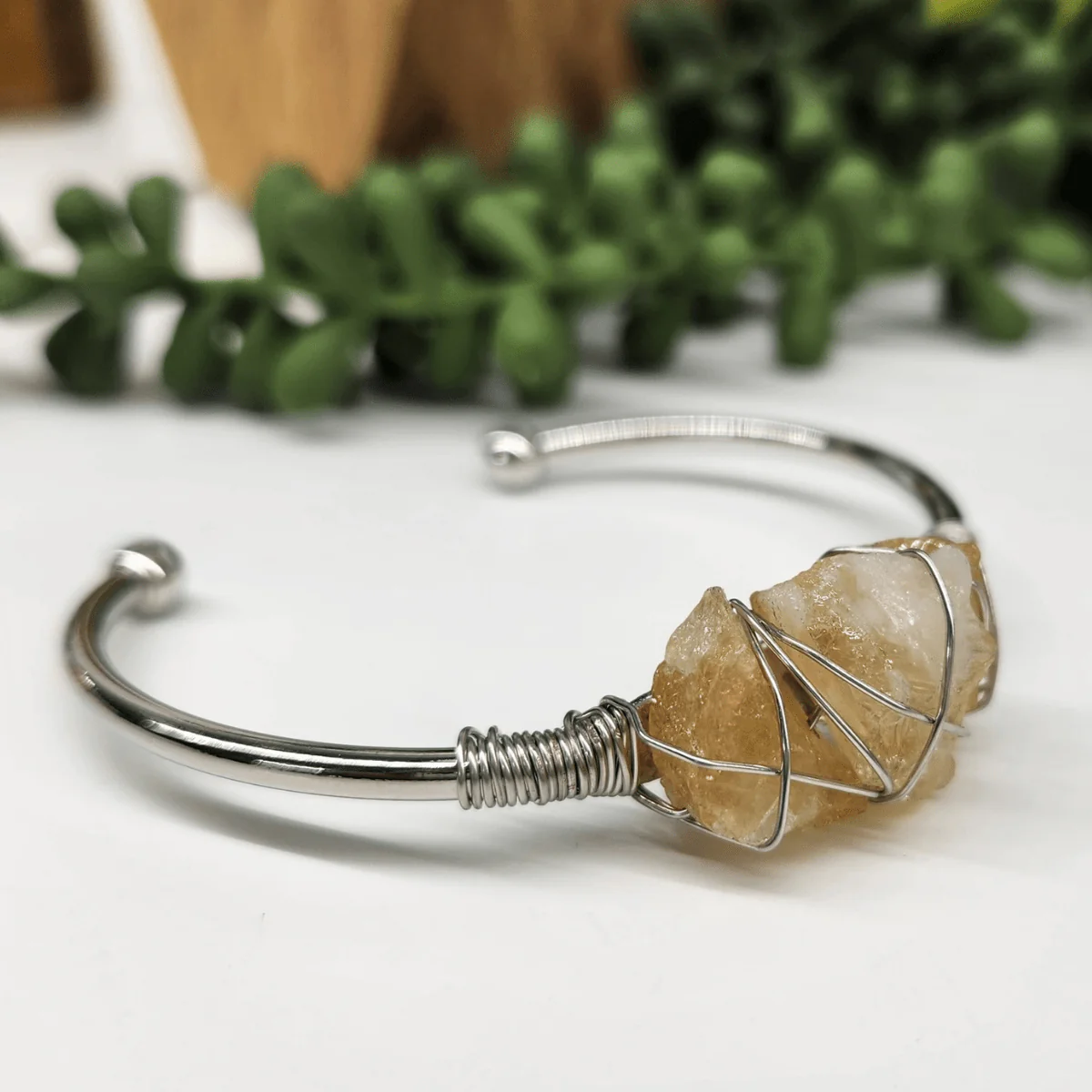 Gemstone Wire-Wrapped Bracelet - Image 28