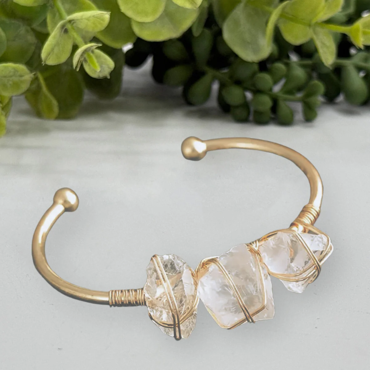 Gemstone Wire-Wrapped Bracelet - Image 33