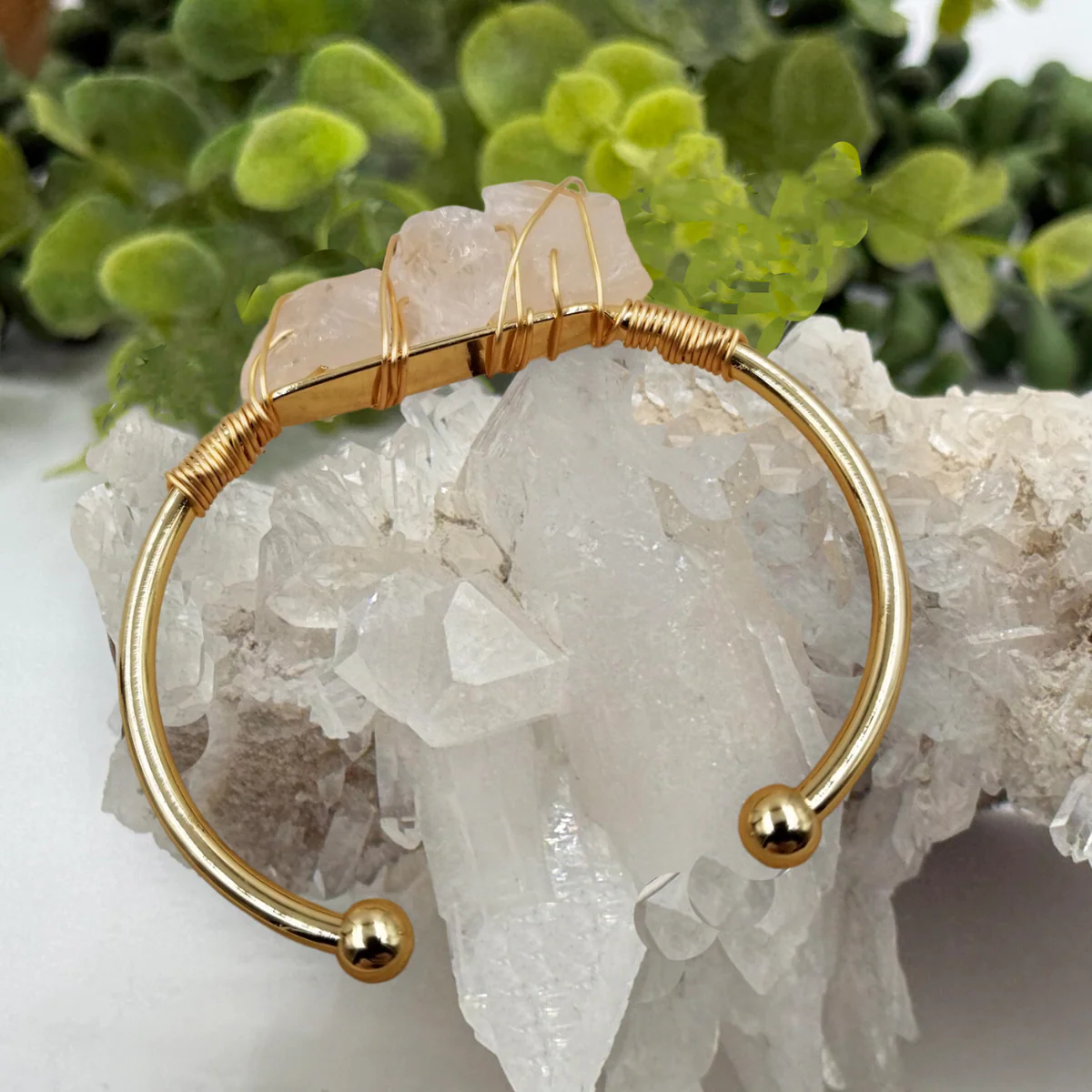 Gemstone Wire-Wrapped Bracelet - Image 34
