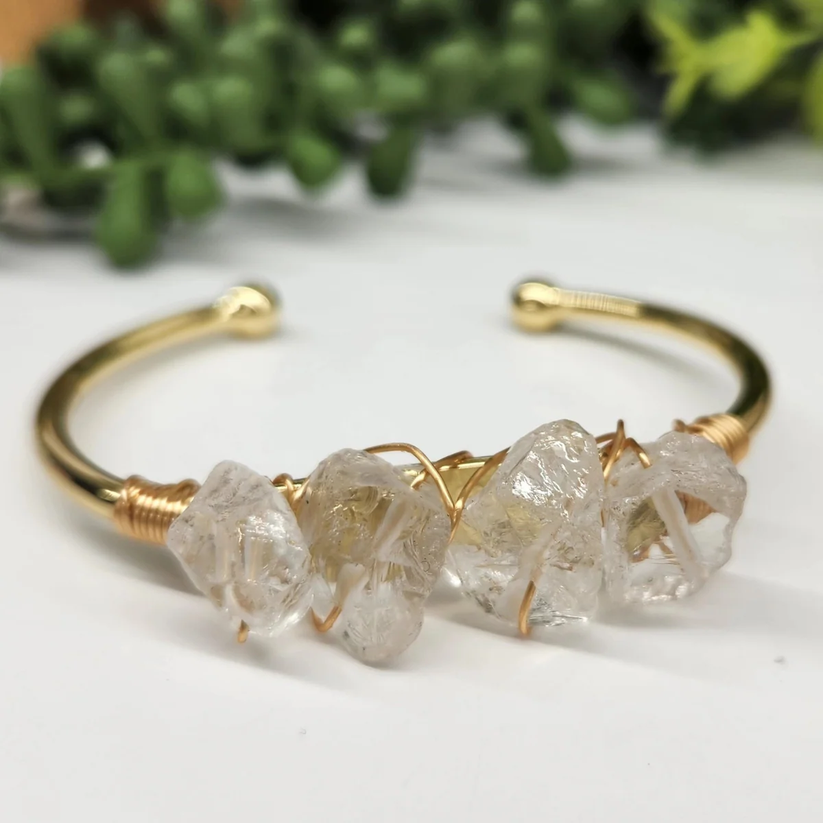 Gemstone Wire-Wrapped Bracelet - Image 36