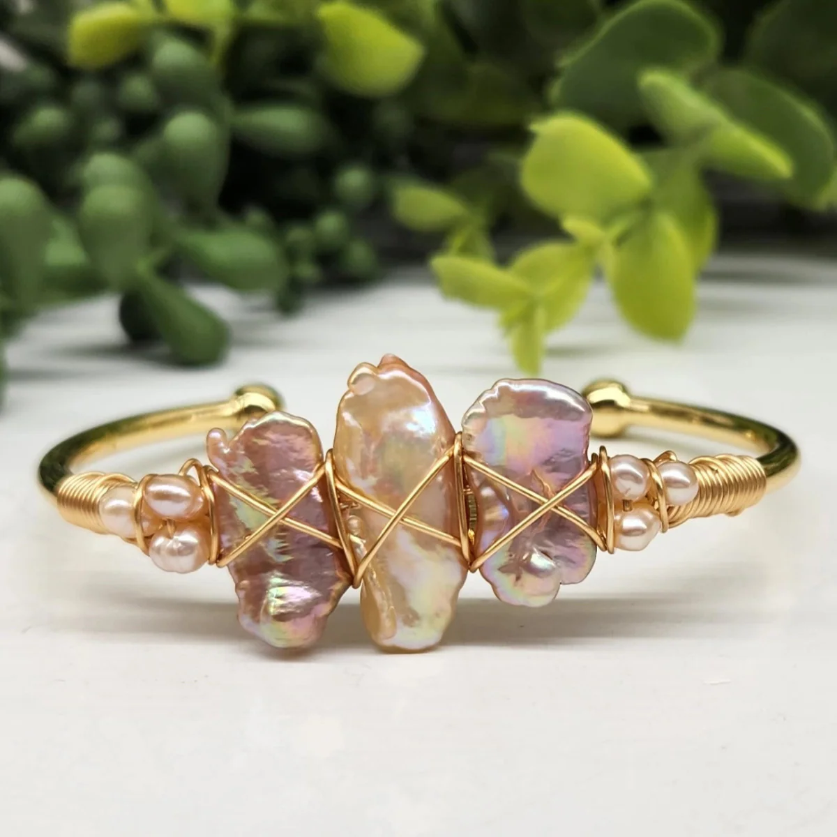 Gemstone Wire-Wrapped Bracelet - Image 42