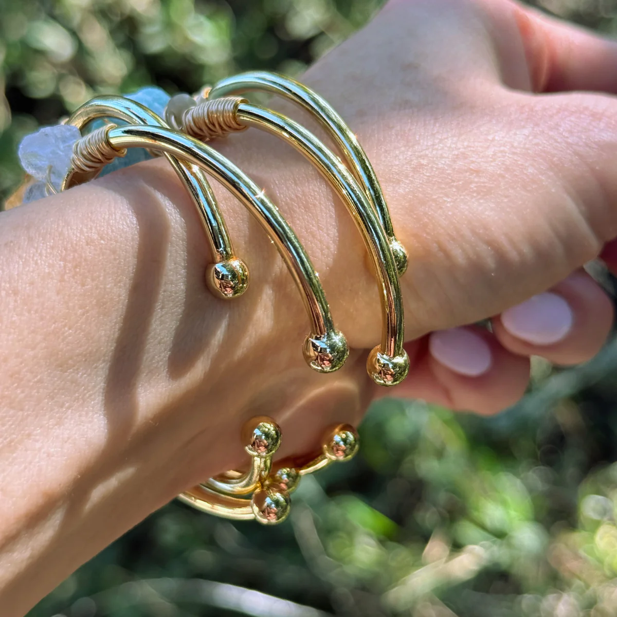 Gemstone Wire-Wrapped Bracelet - Image 85