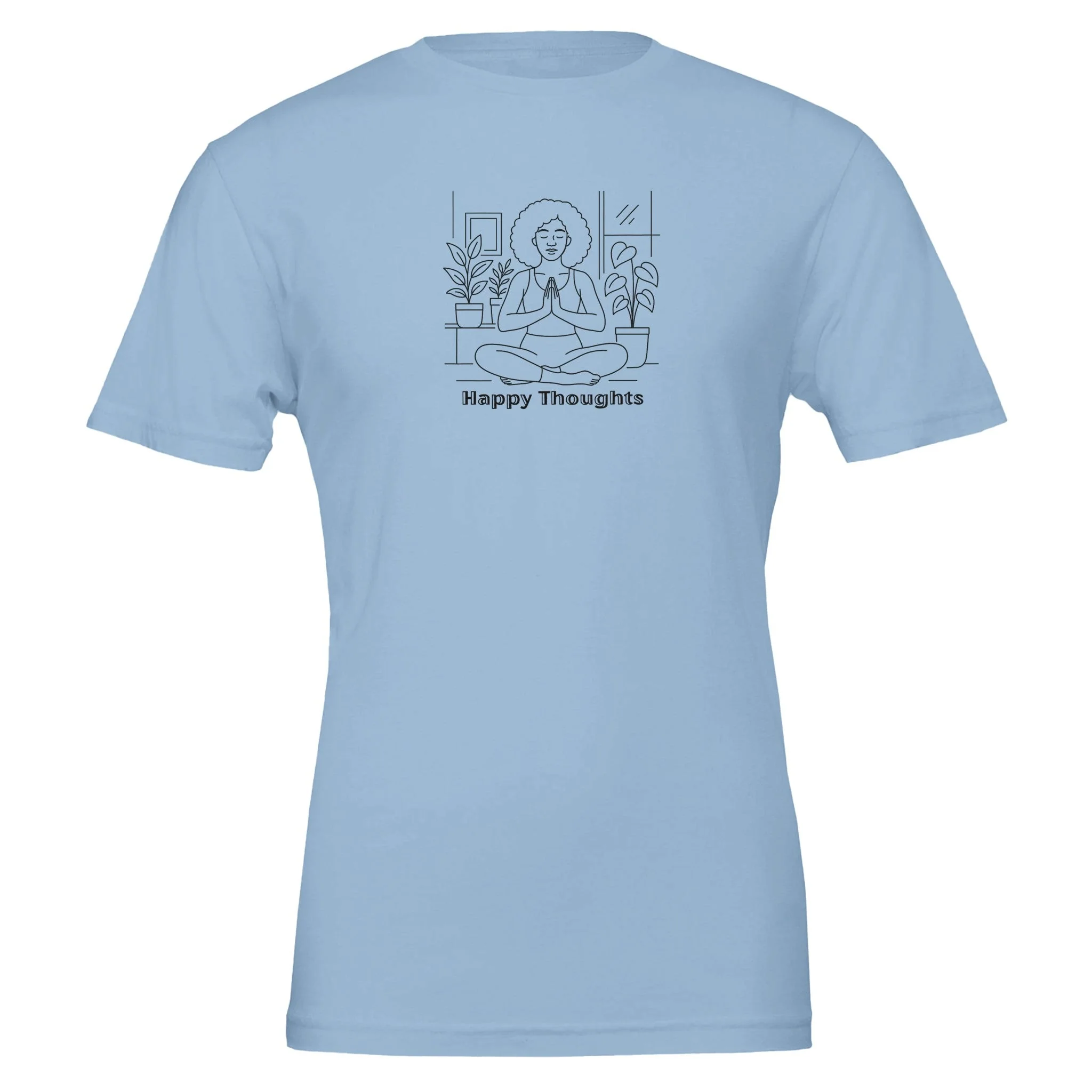 Happy Thoughts, Eco-Conscious TShirt - Image 4
