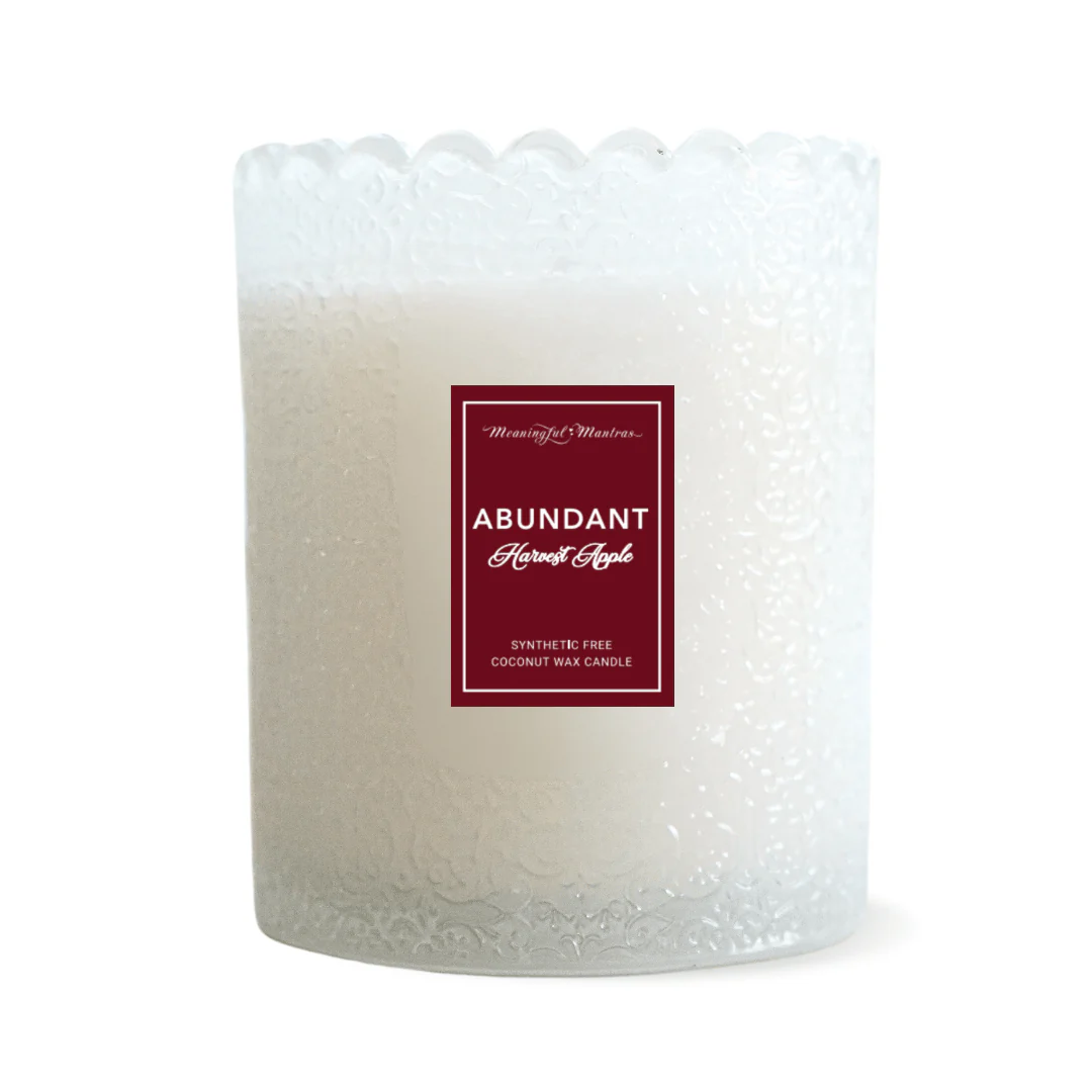 Harvest Apple Natural Candle 8oz Kaia Collection - Image 4