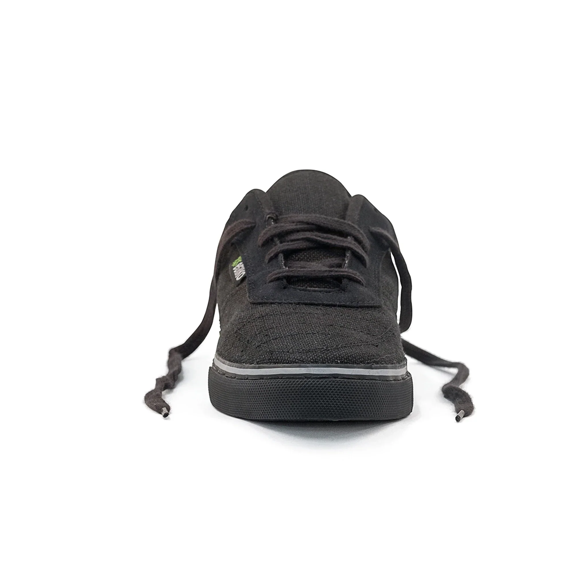 Hemp Sneakers, All Black - Image 245